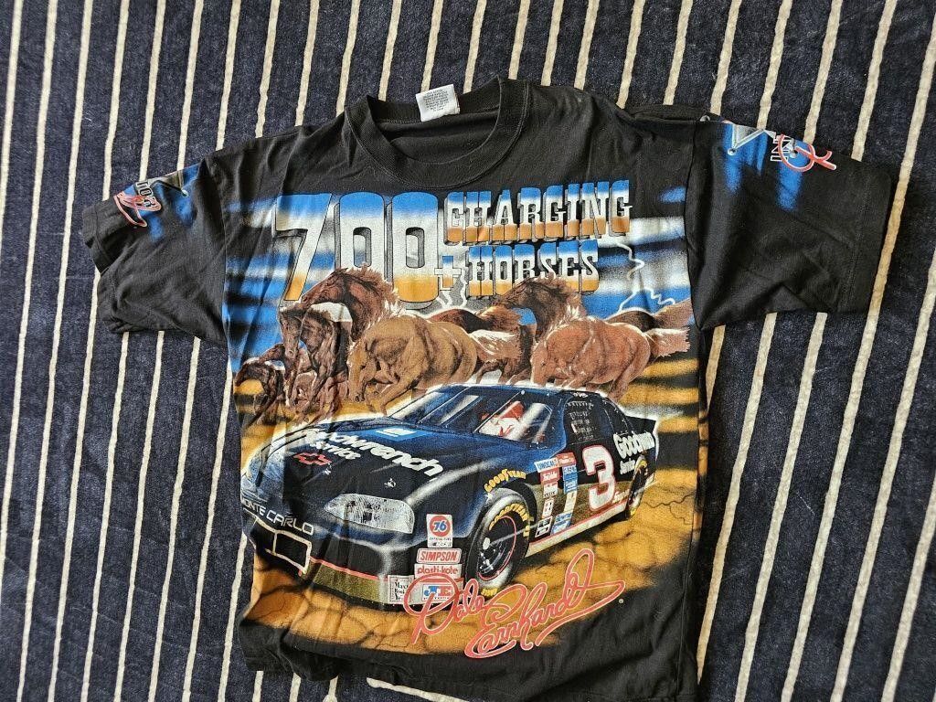 Chase Authentics 1997 Dale Earnhardt "700 Charging Horses" NASCAR t-shirt Size US XL / EU 56 / 4 - 1 Thumbnail