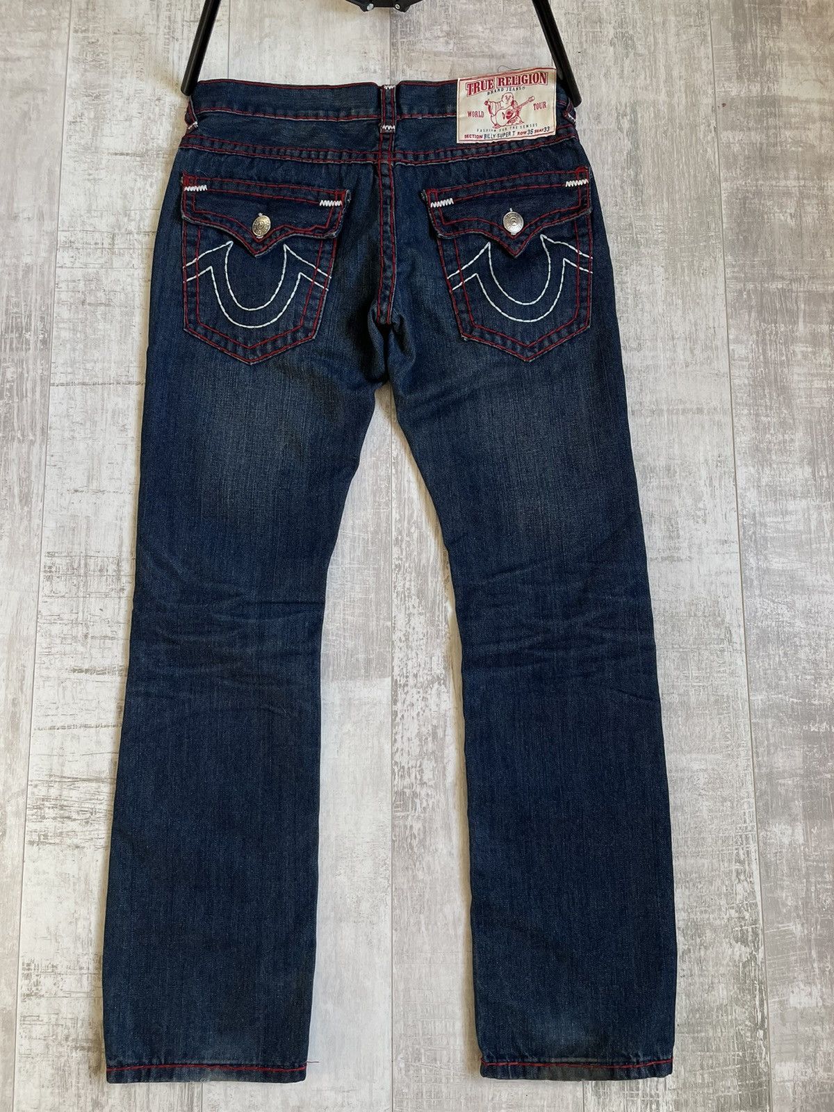 Vintage Y2K True Religion Super T Denim Jeans 00’s RARE