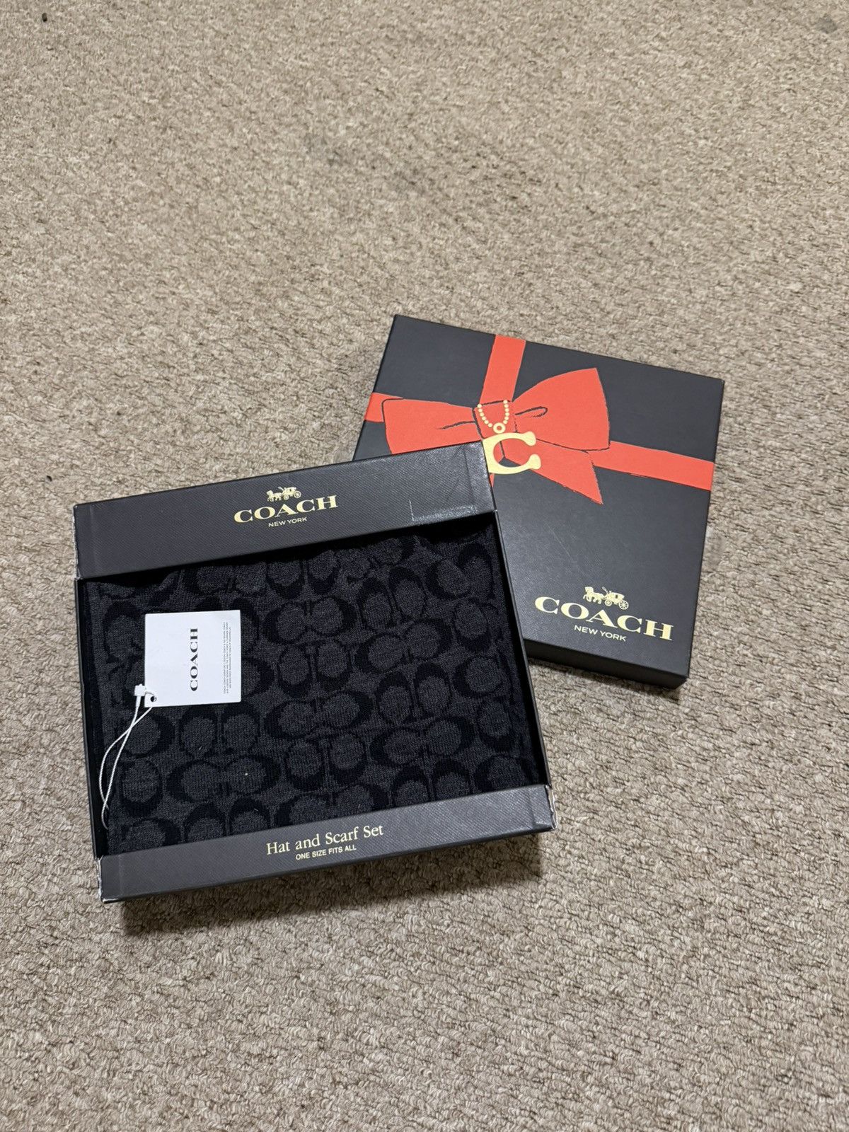 Coach COACH Hat and Scarf Set Size ONE SIZE - 1 Thumbnail