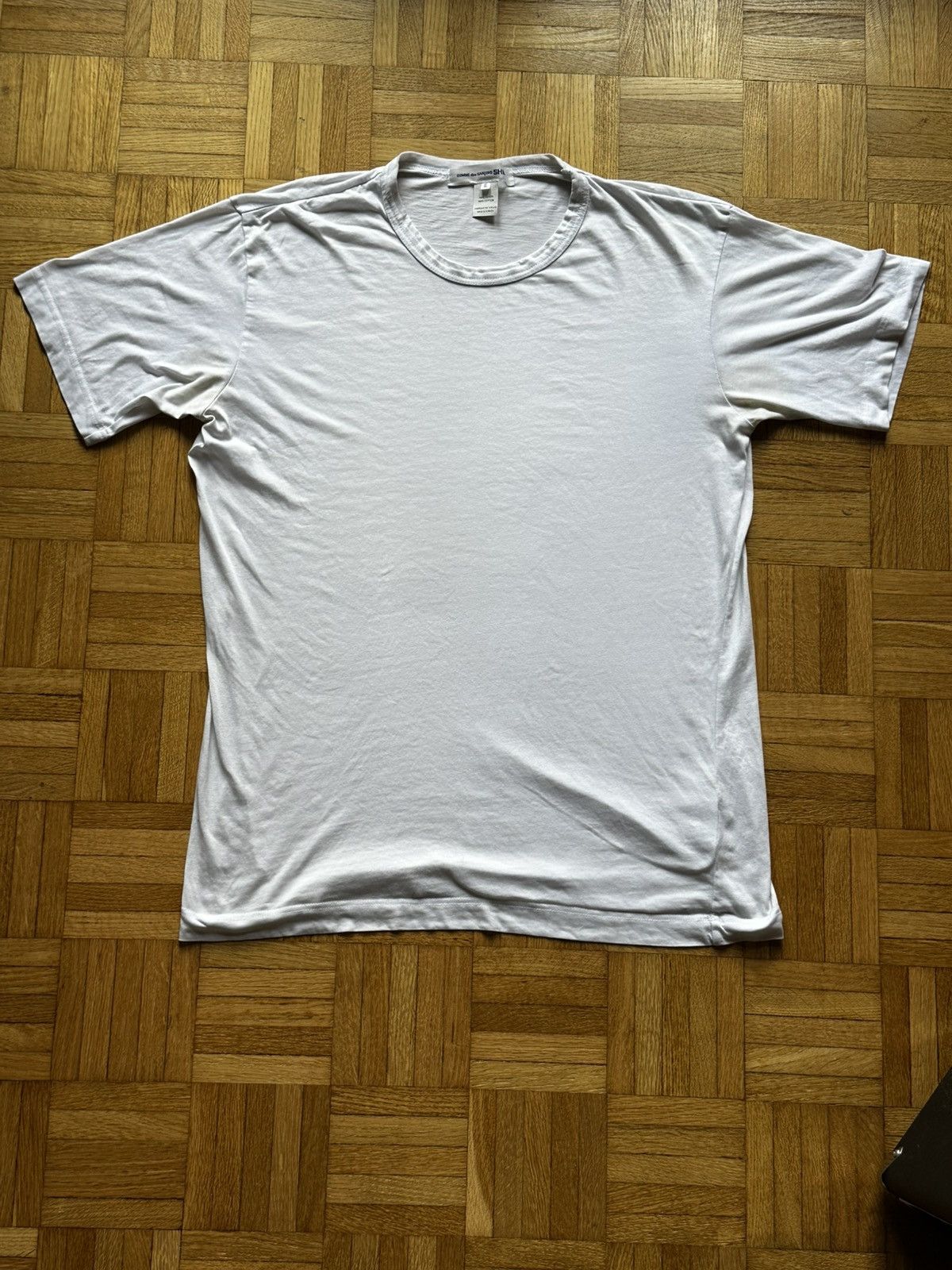 Comme des Garcons CDG White T-Shirt Size US XL / EU 56 / 4 - 1 Thumbnail