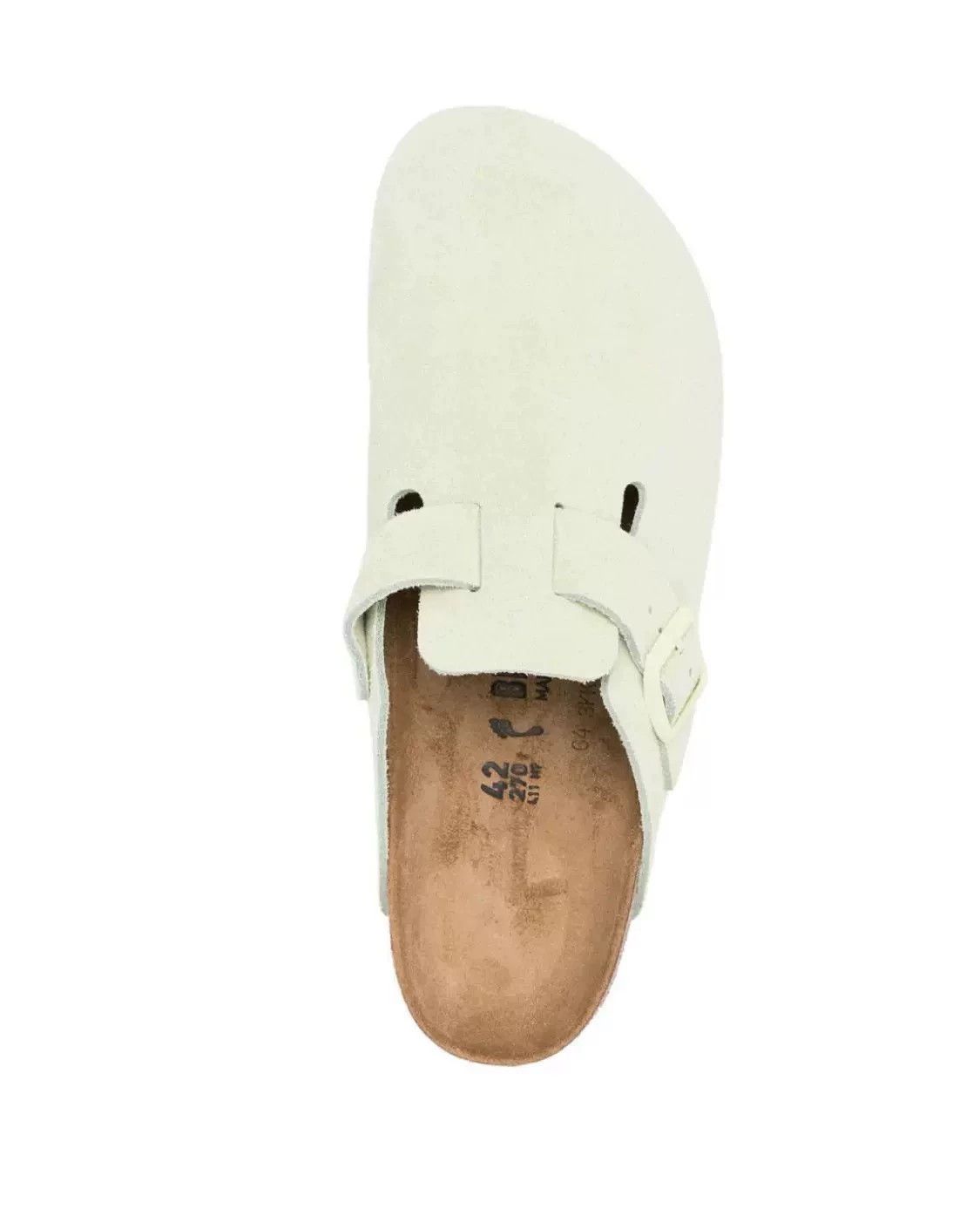 Birkenstock Birkenstock Light Green Suede Mule 41 Boston BS Size US 8 / EU 41 - 4 Thumbnail