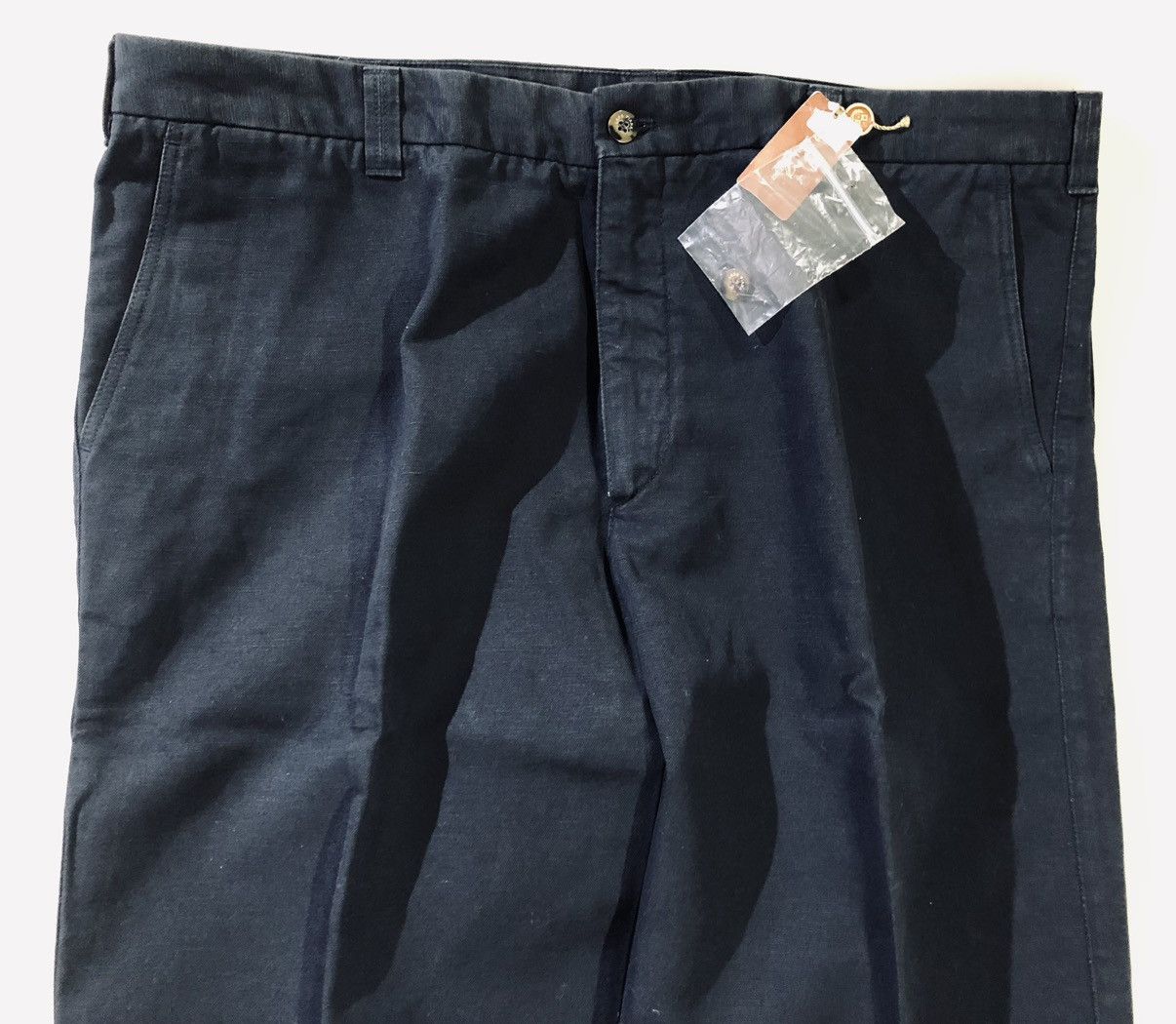 Loro Piana Loro Piana 🇮🇹 navy four pocket linen/cotton pant 56 new Size US 39 - 5 Thumbnail