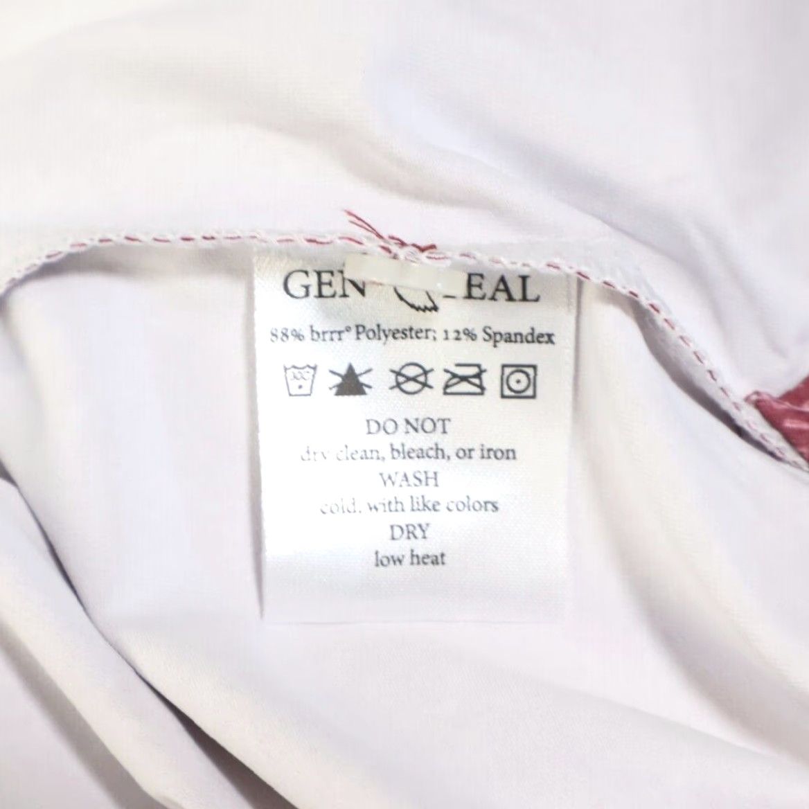 Vintage Genteal Polo Shirt Maroon Men's M Brrr Tailgate Football High Stretch All Over Print Polo Shirt Shirts Mens M Maroon Tailgate Football Genteal Shirt Size US M / EU 48-50 / 2 - 7 Thumbnail