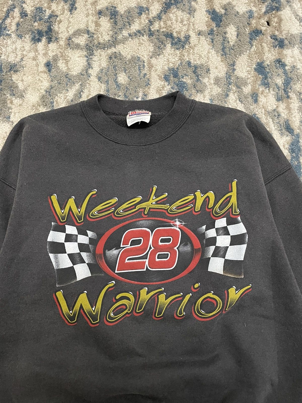 Carhartt Vintage Y2K Black Graphic Sweatshirt Crewneck Biker Russell Size US S / EU 44-46 / 1 - 2 Thumbnail