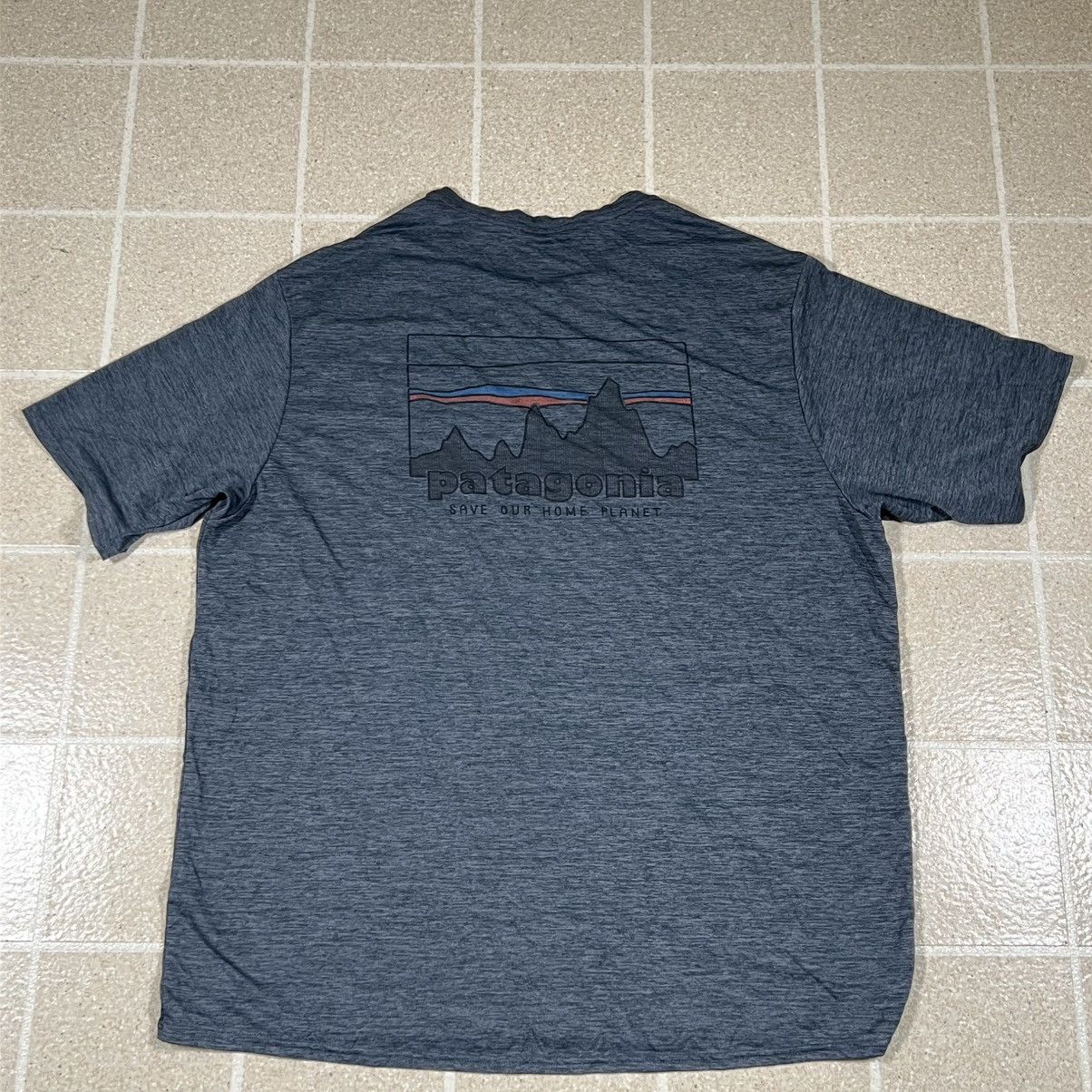 Patagonia Patagonia Shirt Large Capilene Cool Daily Logo Blue T Shirt Size US L / EU 52-54 / 3 - 4 Thumbnail
