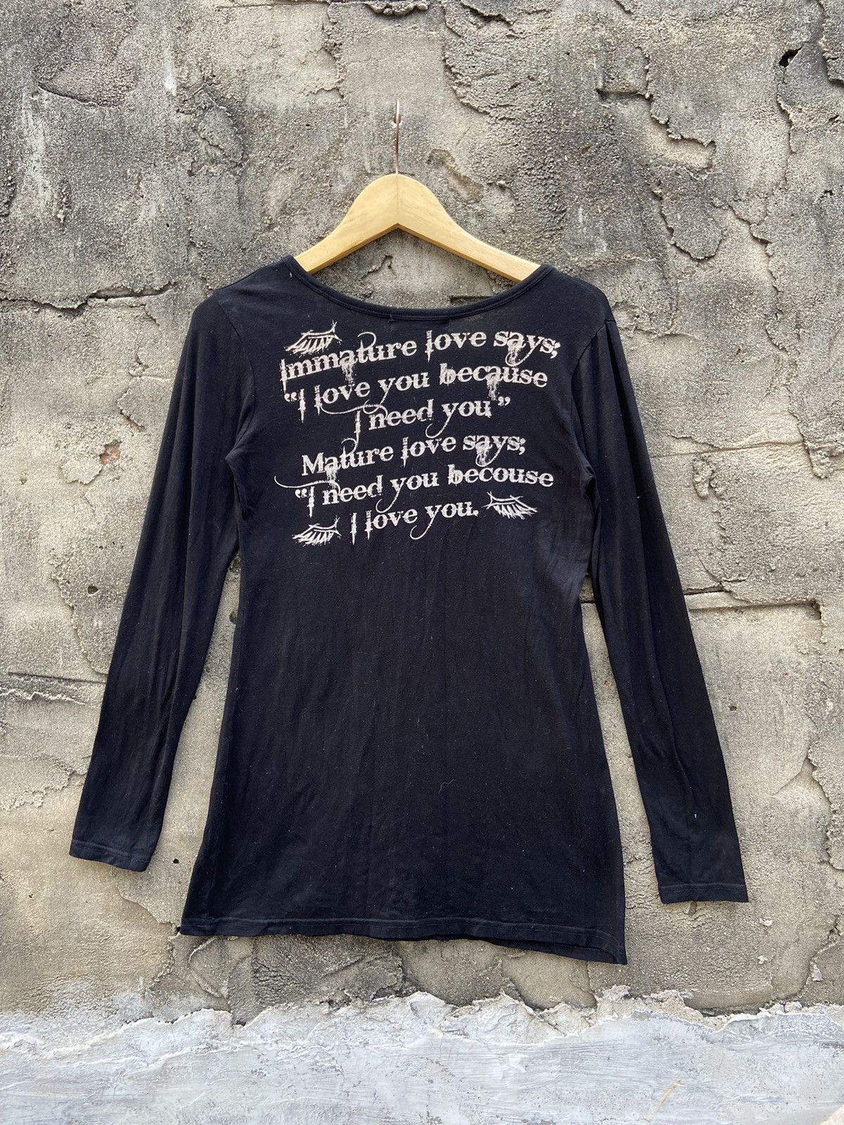 If Six Was Nine 2000s knick knack ifsixwasnine skull long sleeve Size M / US 6-8 / IT 42-44 - 2 Thumbnail