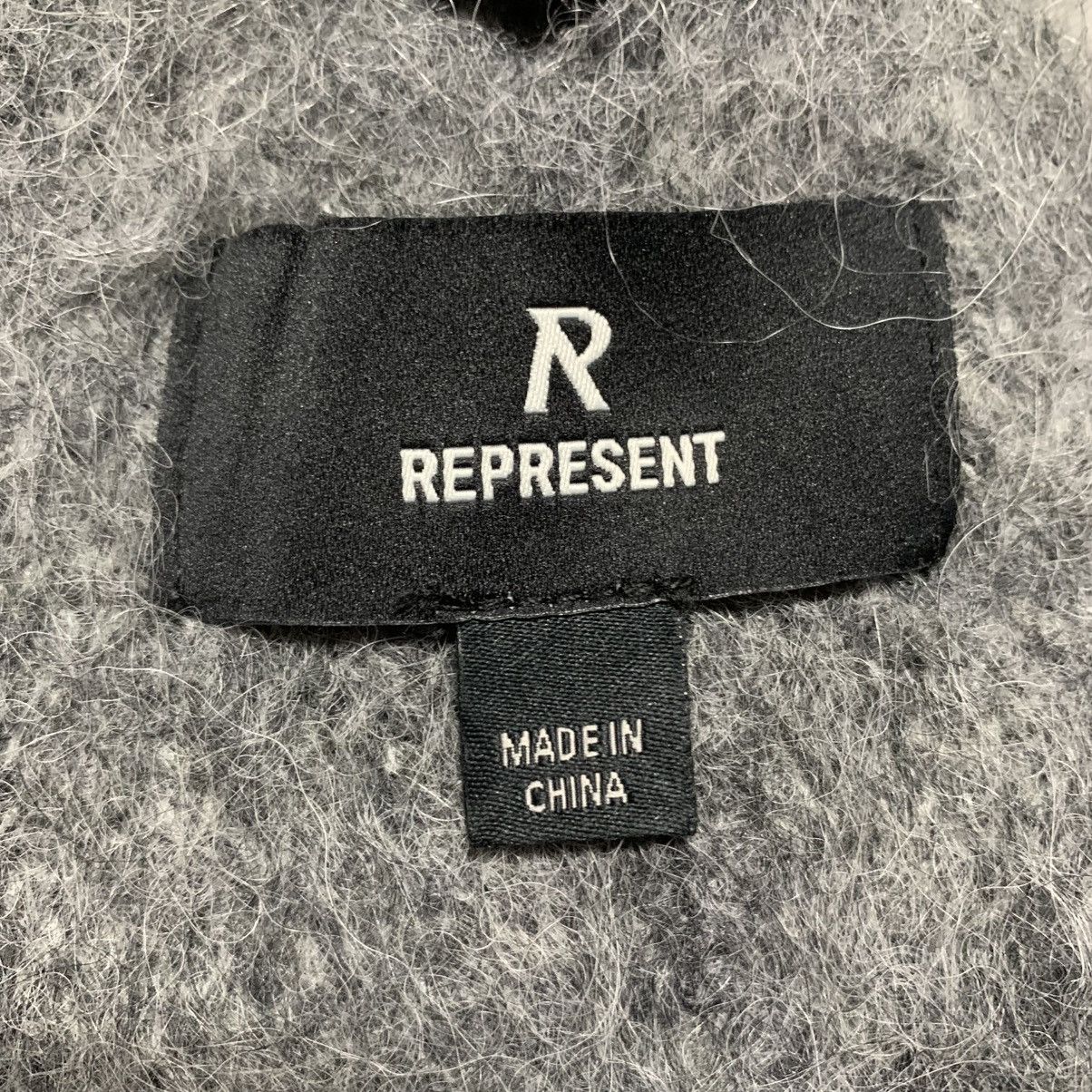 Represent Clo. Represent Beanie Ombre Knit Light Grey Hat Size ONE SIZE - 3 Thumbnail