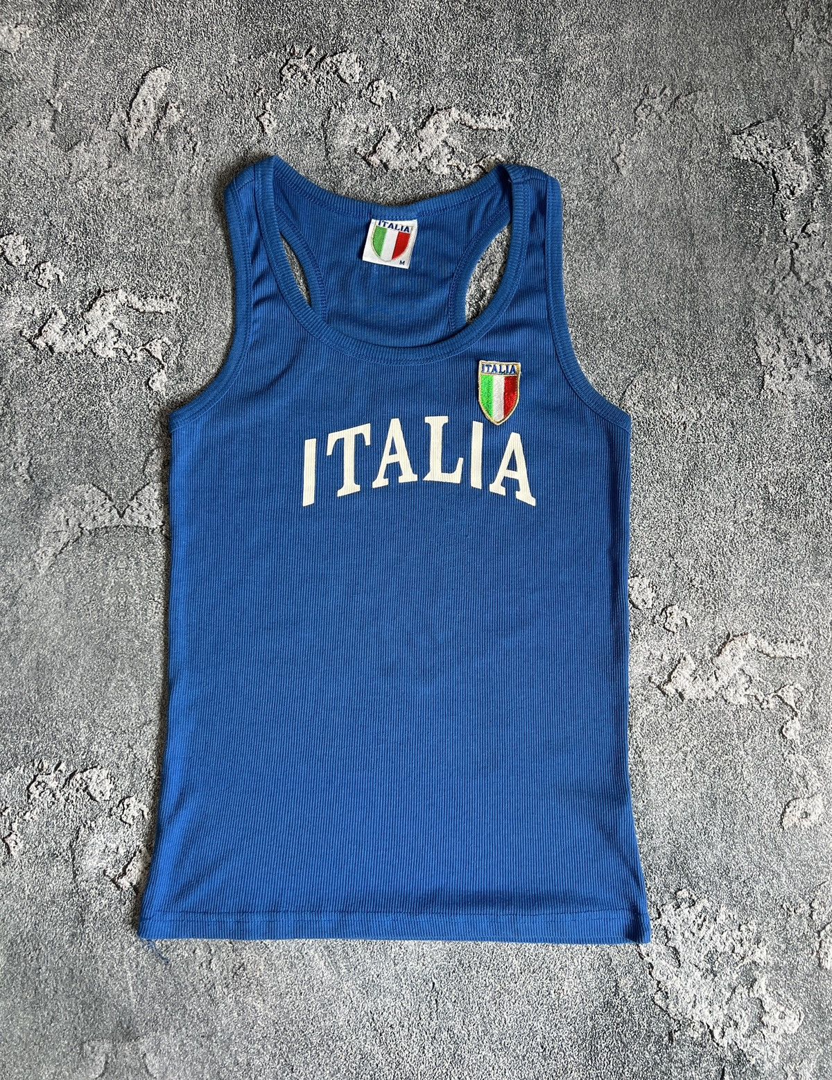 Vintage Y2k tank top italia vintage Size US M / EU 48-50 / 2 - 1 Thumbnail