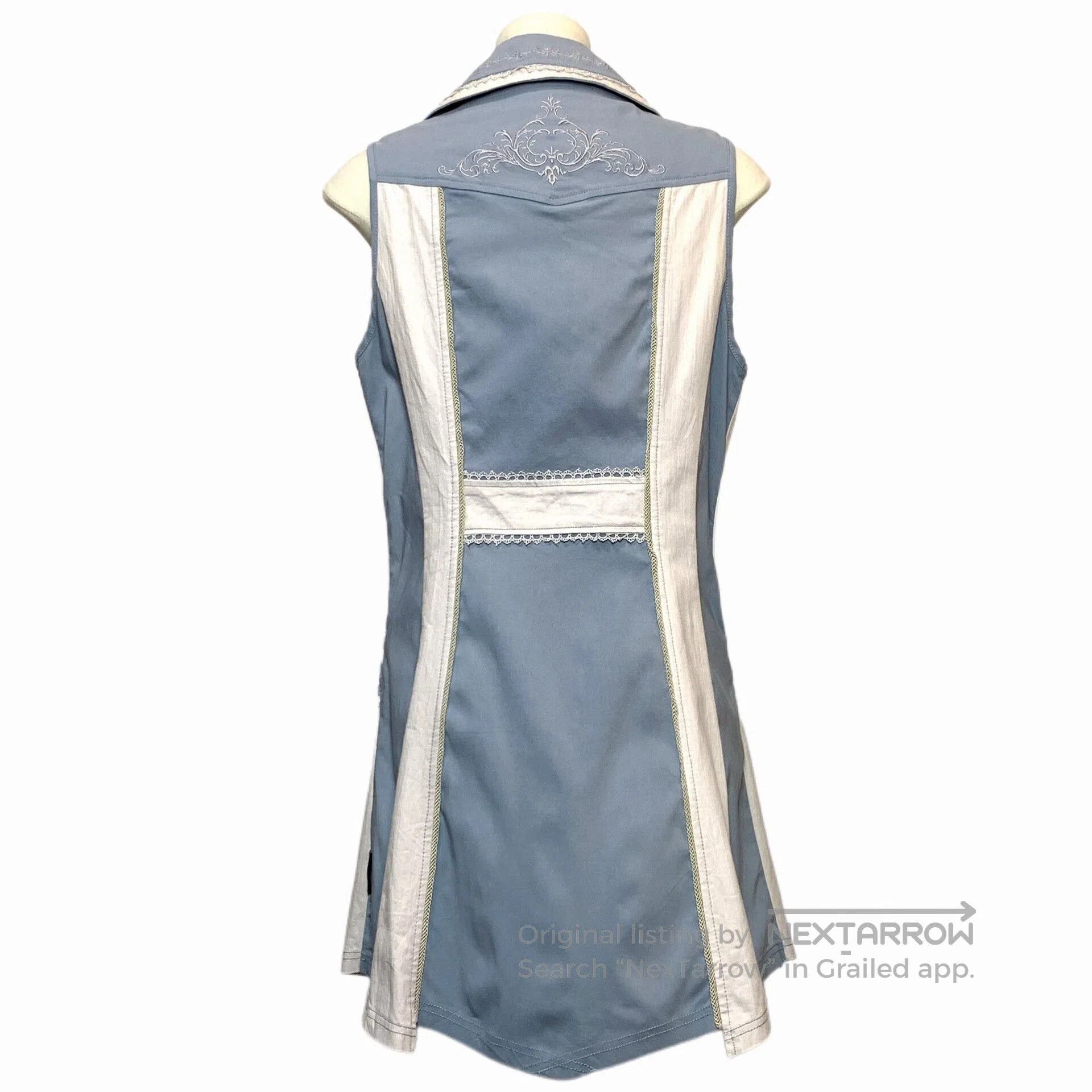 Other Chinese Style Embroidered Vest Jacket. Size M / US 6-8 / IT 42-44 - 2 Thumbnail