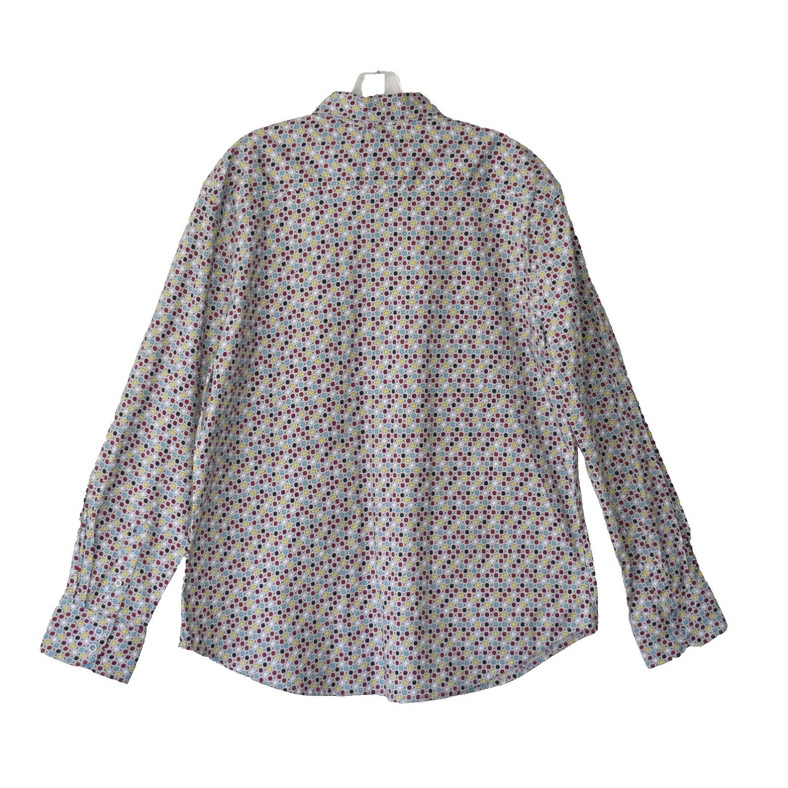 Robert Graham ROBERT GRAHAM Multi-Dot Geometric Long Sleeve Shirt Size 2XL Size US XXL / EU 58 / 5 - 2 Thumbnail