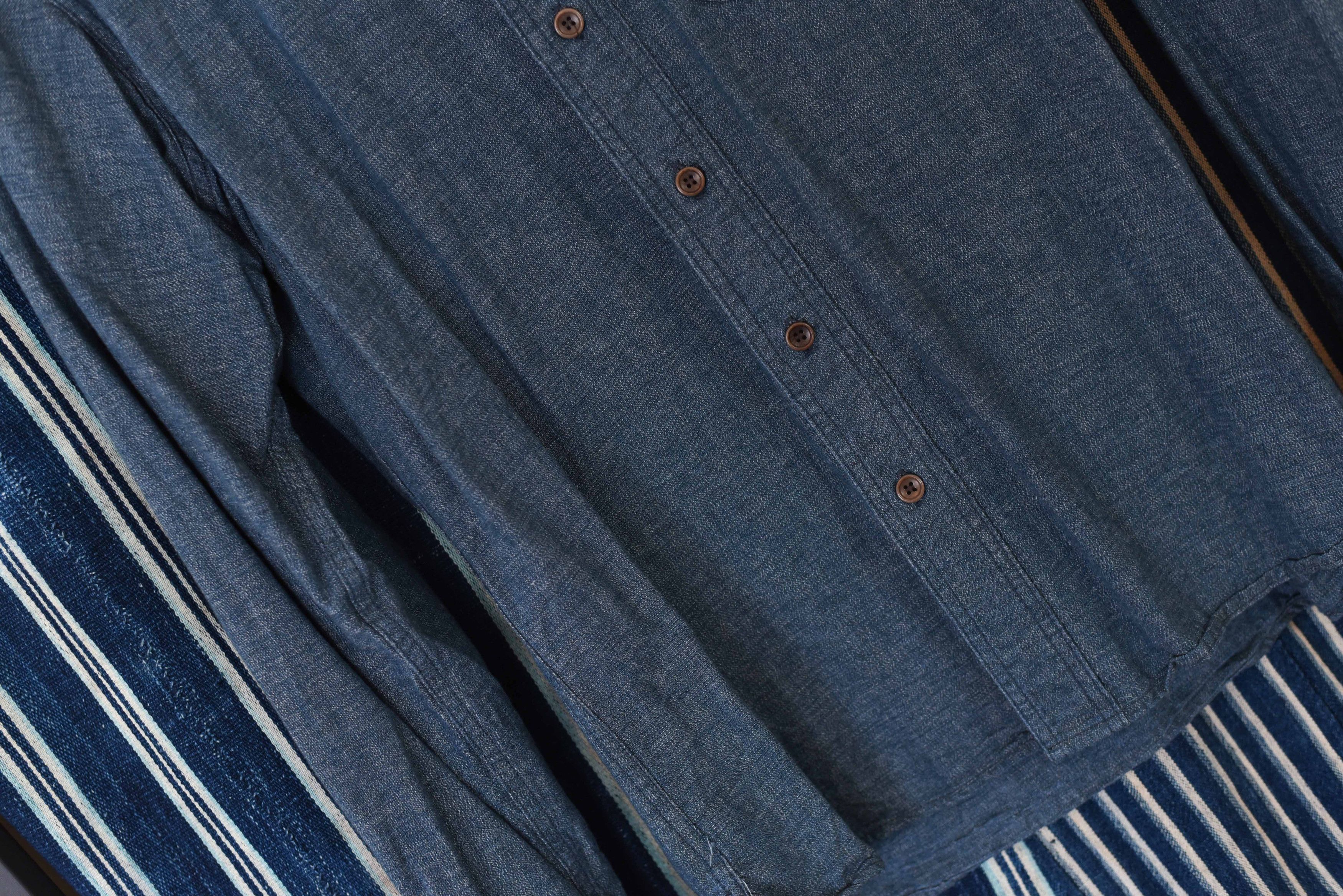 Epaulet Epaulet NYC LA Chambray Shirt - Slate Blue - Size Medium M Size US M / EU 48-50 / 2 - 3 Thumbnail