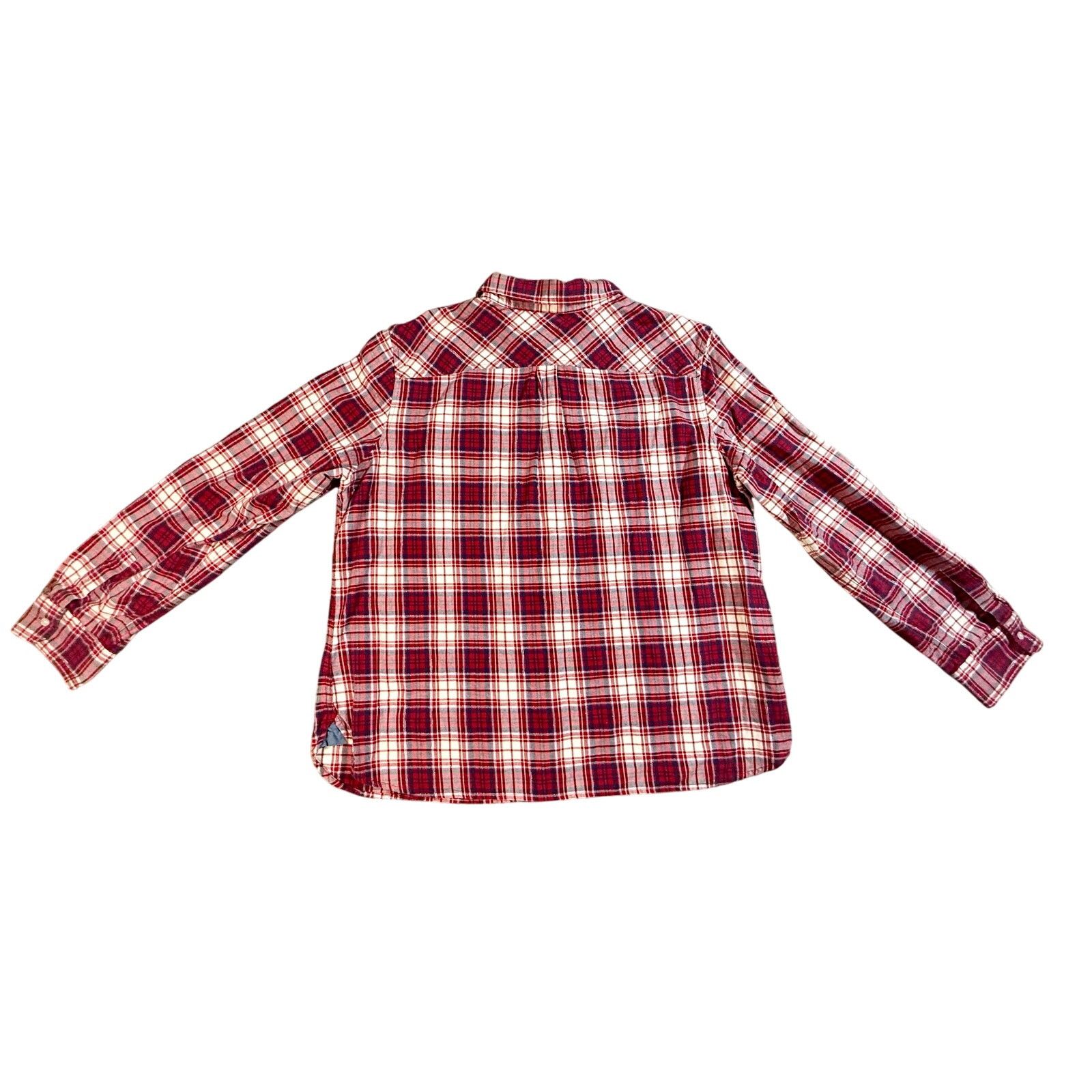 Other Talbots Classic Cotton Button Down Shirt - Shimmer Plaid Size XL / US 12-14 / IT 48-50 - 3 Thumbnail