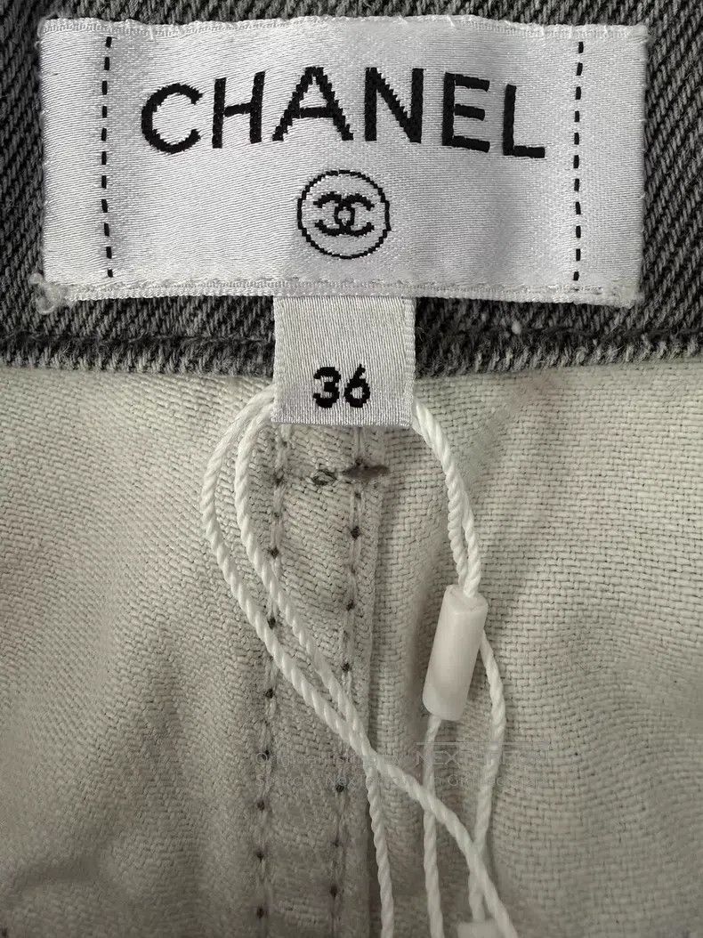 Chanel Chanel Gray jeans Size 24" / US 00 / IT 34 - 4 Thumbnail