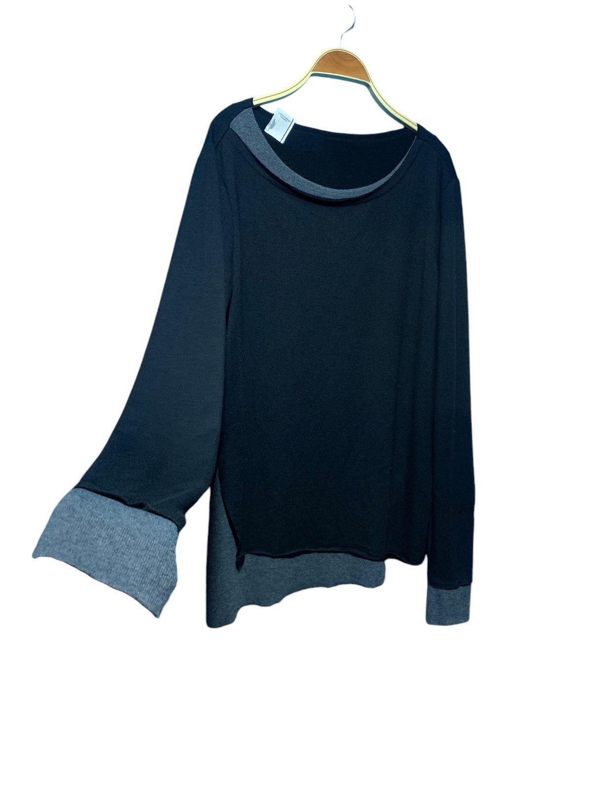 If Six Was Nine 2000s Codes Combine asymmetric double layer punk rock shirt Size US M / EU 48-50 / 2 - 2 Thumbnail