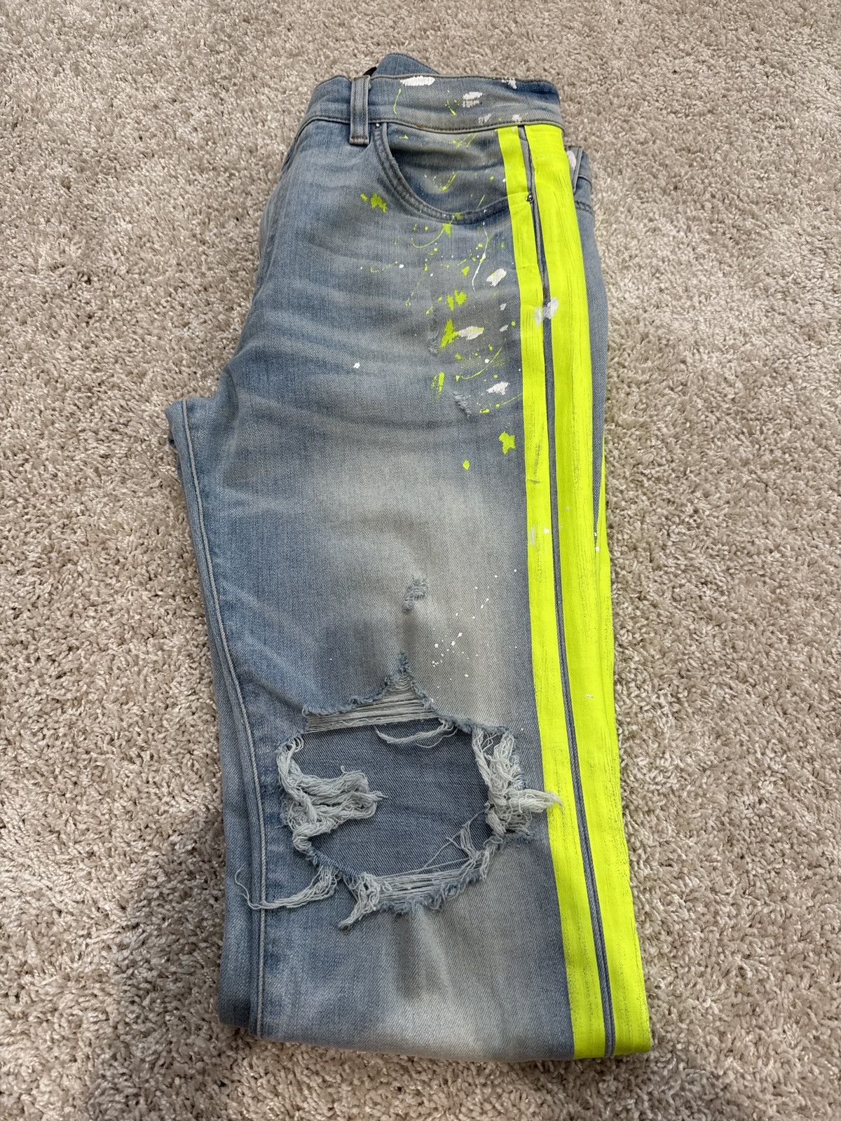Amiri Amiri Denim Jeans Size US 33 - 11 Thumbnail