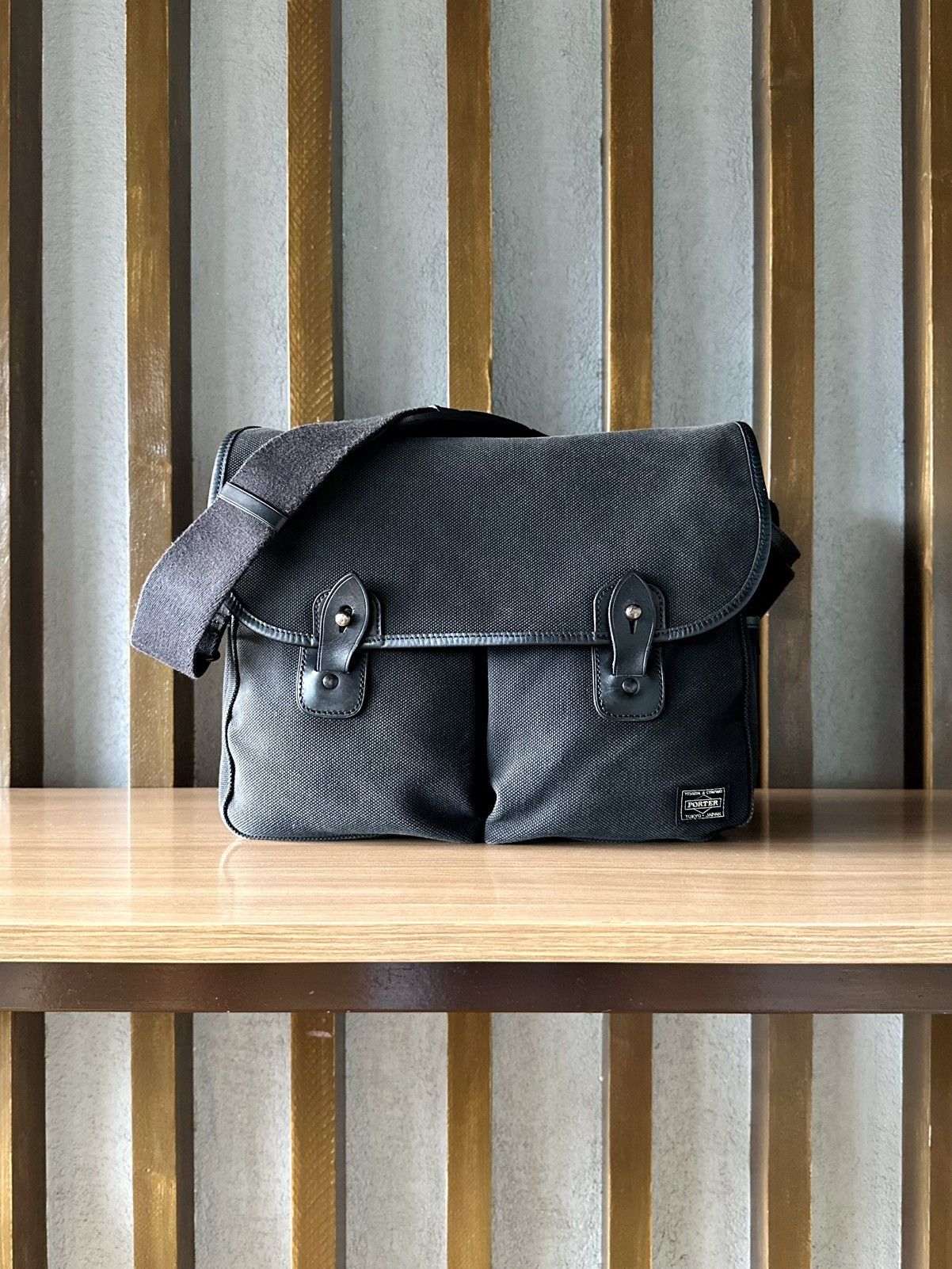 Porter Nikon x Porter Canvas Leather Camera/Shoulder Messenger Bag Size ONE SIZE - 2 Thumbnail