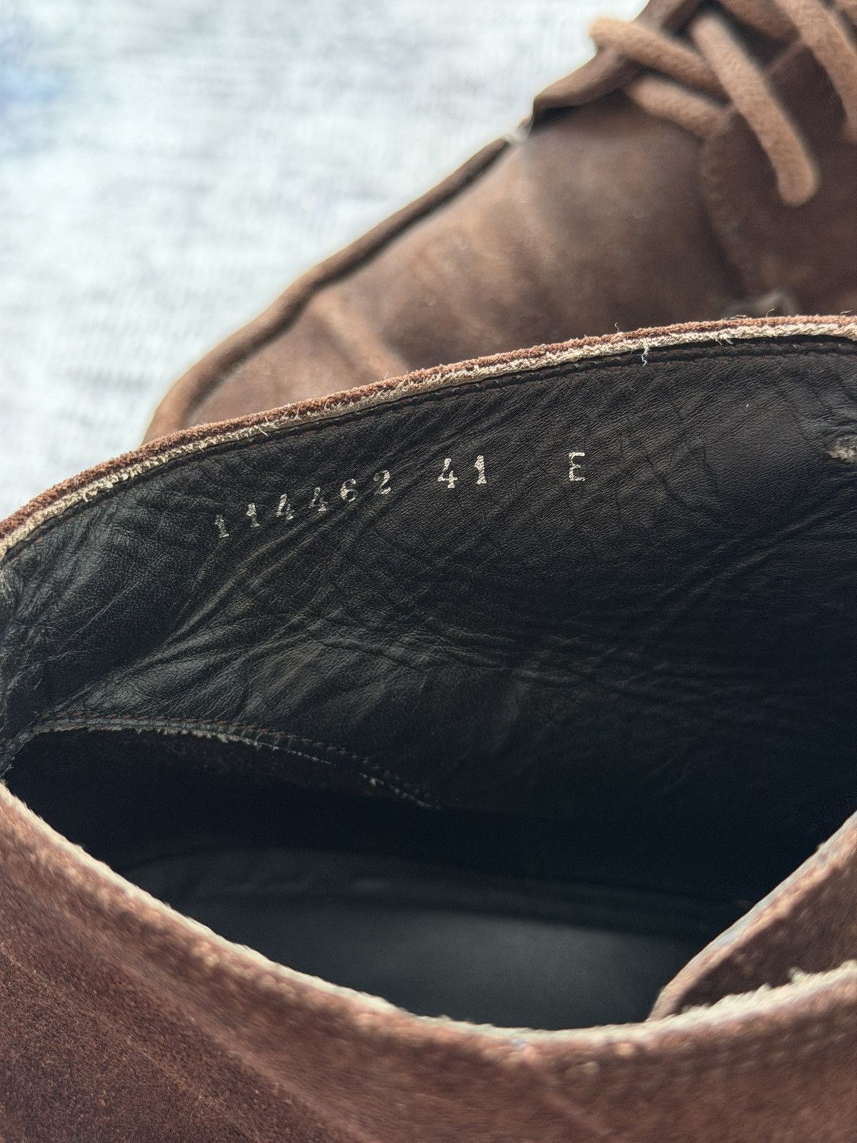 Gucci Gucci Suede Ankle Boot Chukka Dark Brown Size US 8 / EU 41 - 4 Thumbnail