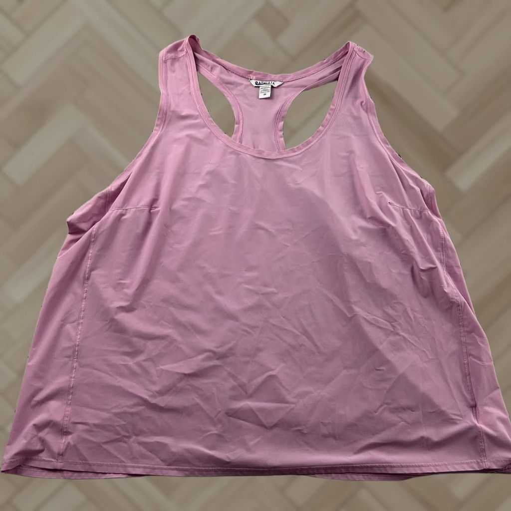 Athleta Athleta Racerback Tank Top Women's 3X Sleeveless Athletic Pink Shirt Size XXL / US 16-18 / IT 52-54 - 1 Thumbnail