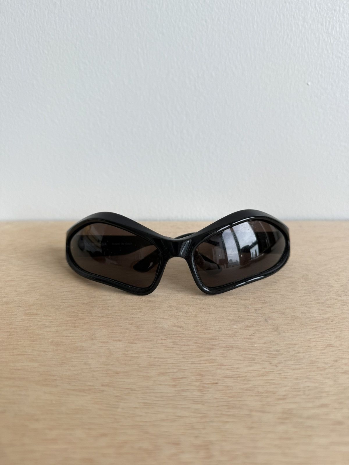 Balenciaga Balenciaga Fennec Oval Sunglasses Size ONE SIZE - 1 Thumbnail