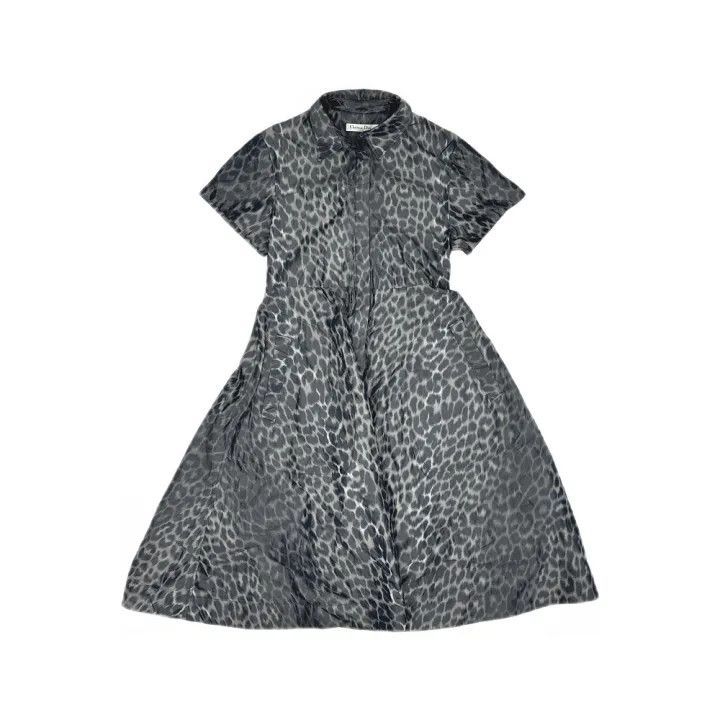Dior Dior Casual Trendy Short Sleeve Dress 0079 Size S / US 4 / IT 40 - 1 Thumbnail
