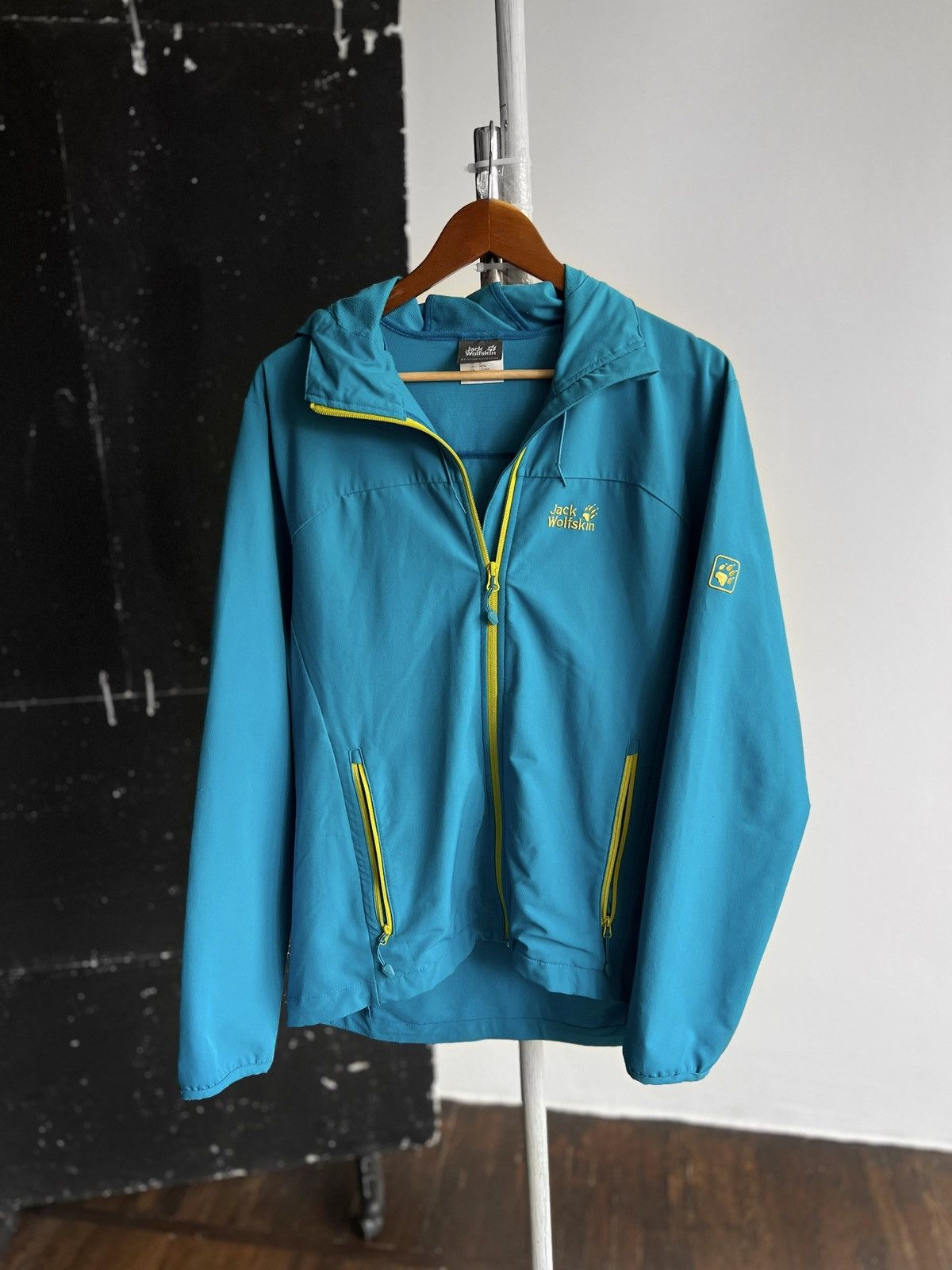 Jack Wolfskin Jack Wolfskin Blue Long Sleeve Full Zip Jacket Flex Shield Size US M / EU 48-50 / 2 - 1 Thumbnail