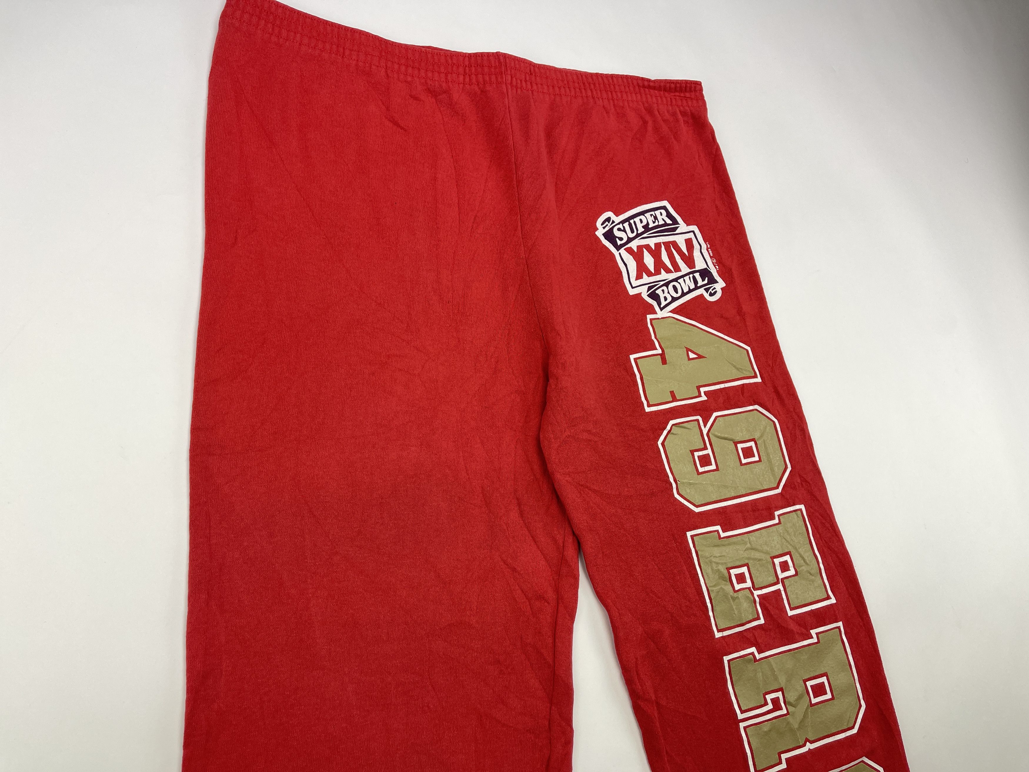 American Trench × NFL NFL San Francisco 49ers pants, 1989, Trench, vintage, 80s M Size US 32 / EU 48 - 3 Thumbnail