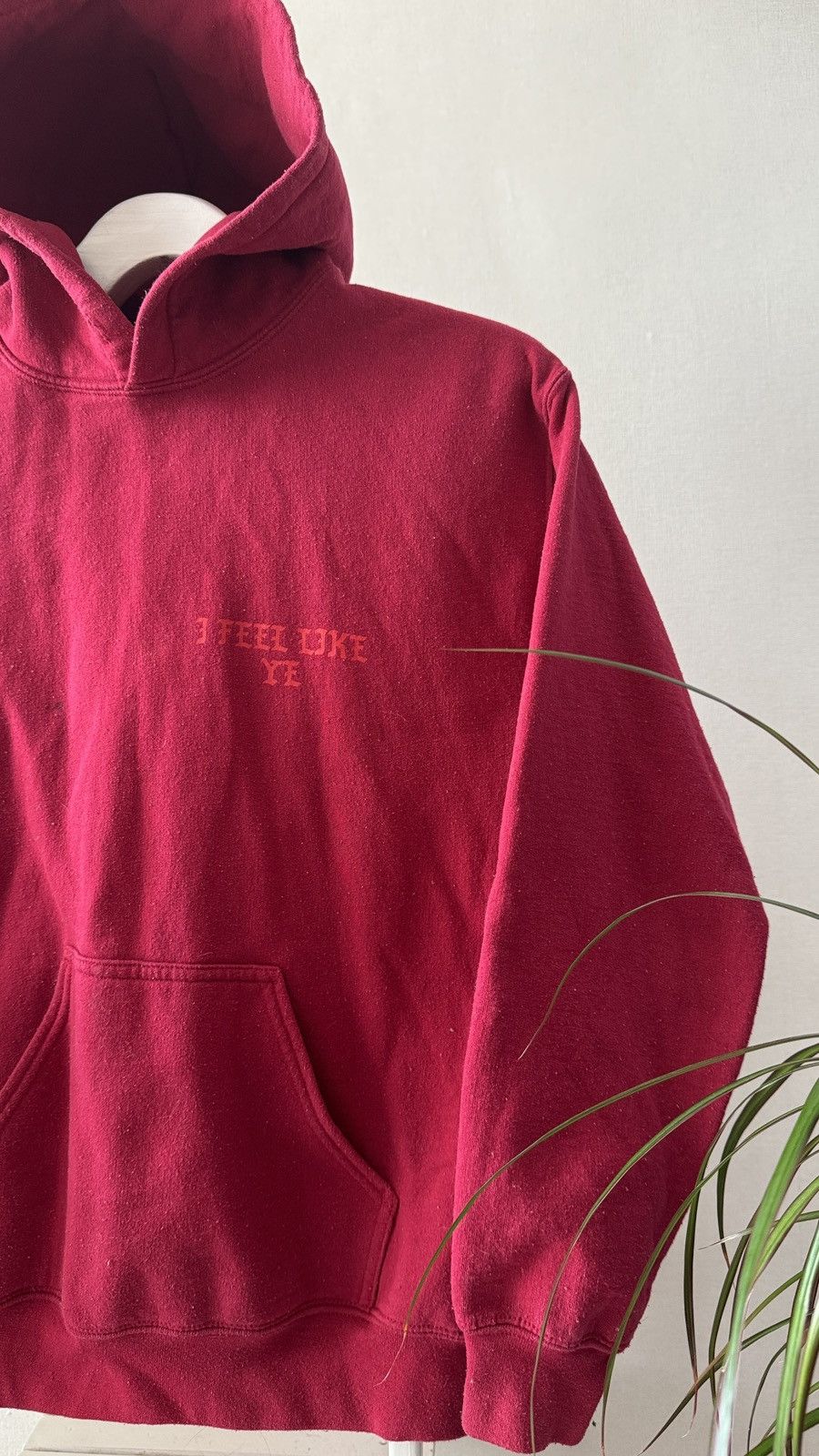 Gildan I Feel Like Pablo Faded Logo Baggy Hoodie Kanye West Size US S / EU 44-46 / 1 - 2 Thumbnail