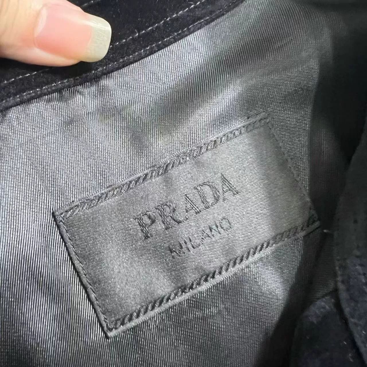 Prada Prada Velvet Coat Size US L / EU 52-54 / 3 - 3 Thumbnail