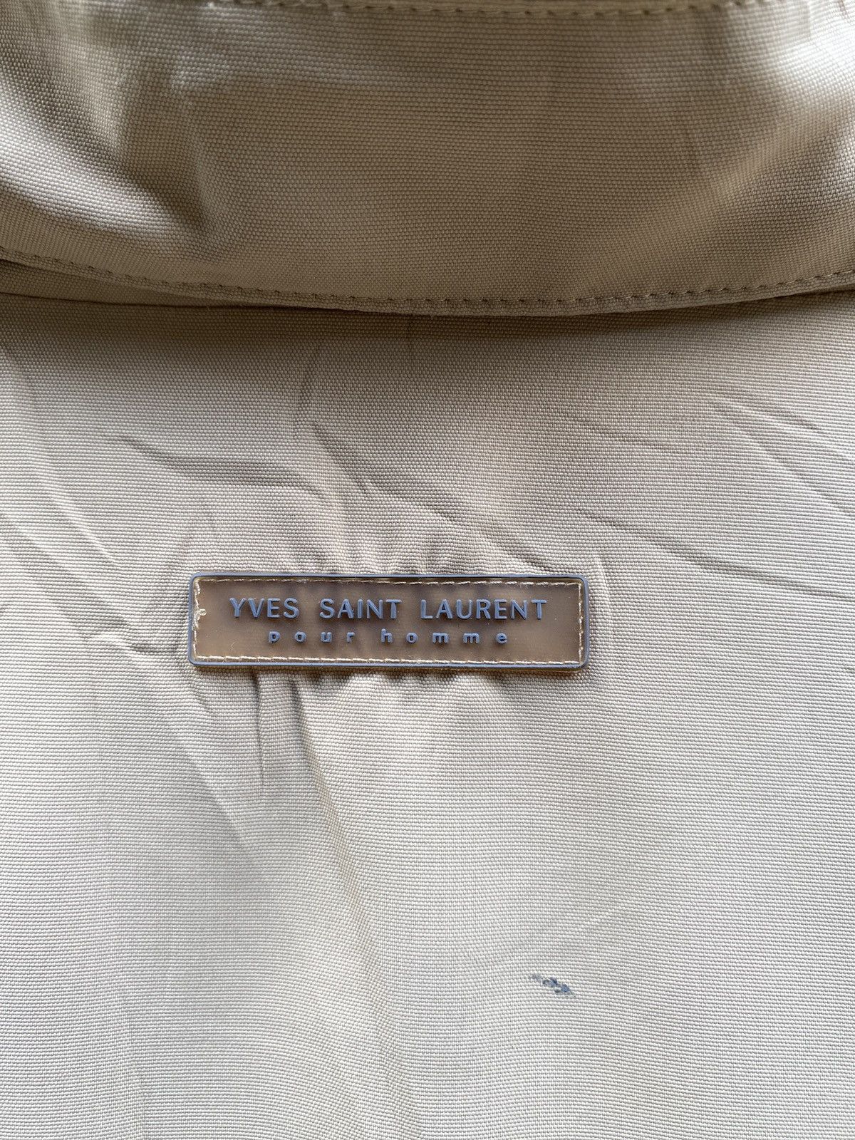 Saint Laurent Paris YSL Big Logo Jacket Size US L / EU 52-54 / 3 - 7 Thumbnail