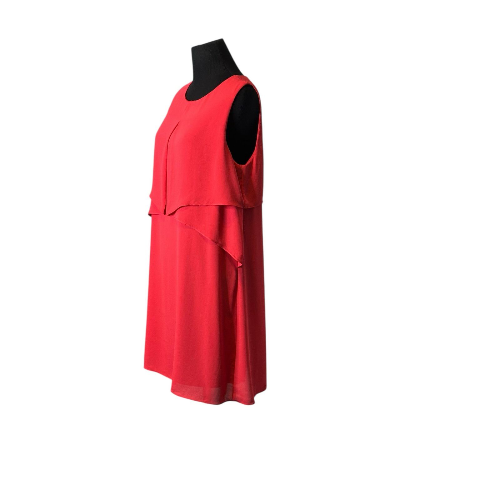 Bcbgmaxazria BCBGMAXAZRIA Red Drape Mini Dress size M Size M / US 6-8 / IT 42-44 - 8 Thumbnail