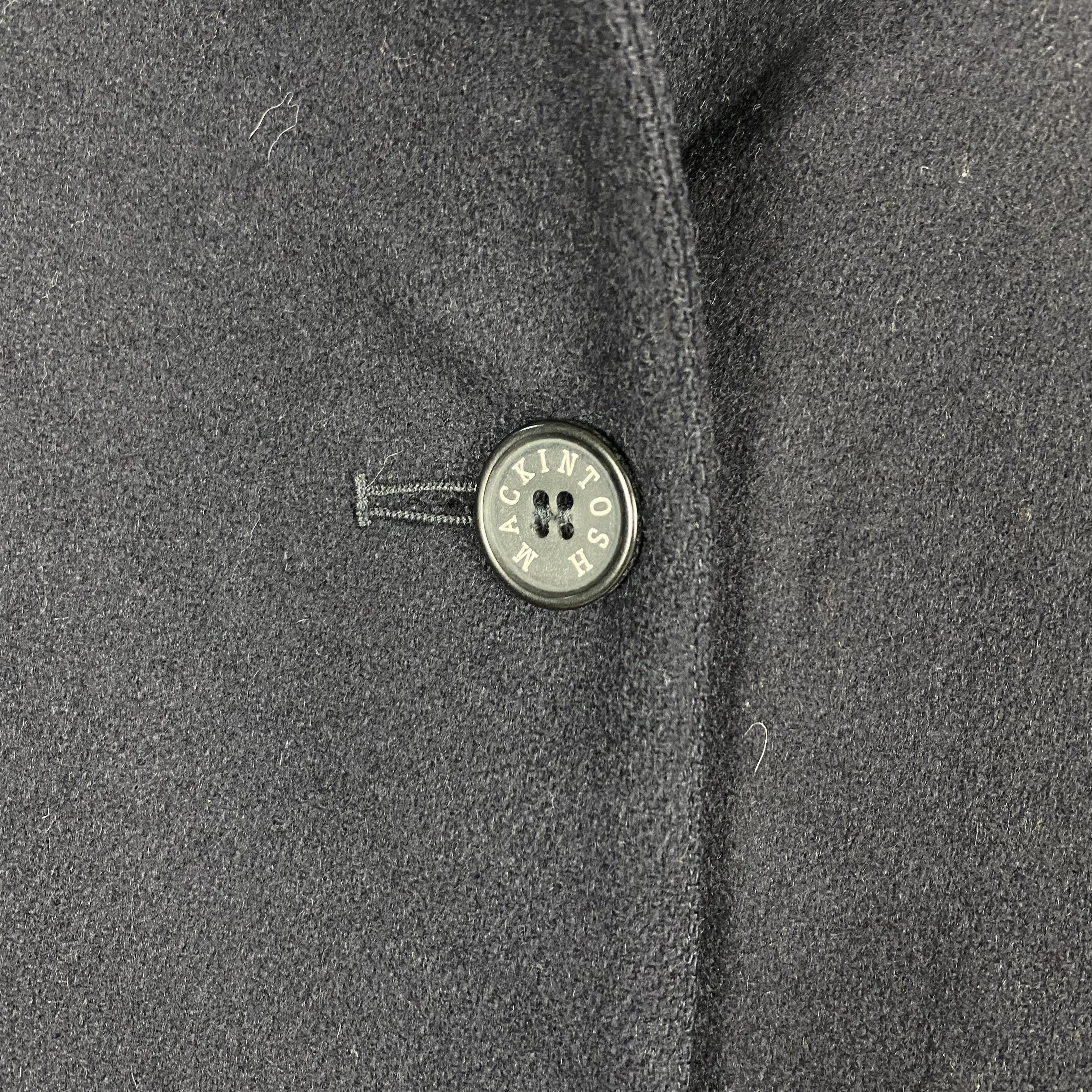Mackintosh 💥MACKINTOSH BLACK PEACOAT WOOL JACKET Size XS / US 0-2 / IT 36-38 - 6 Thumbnail