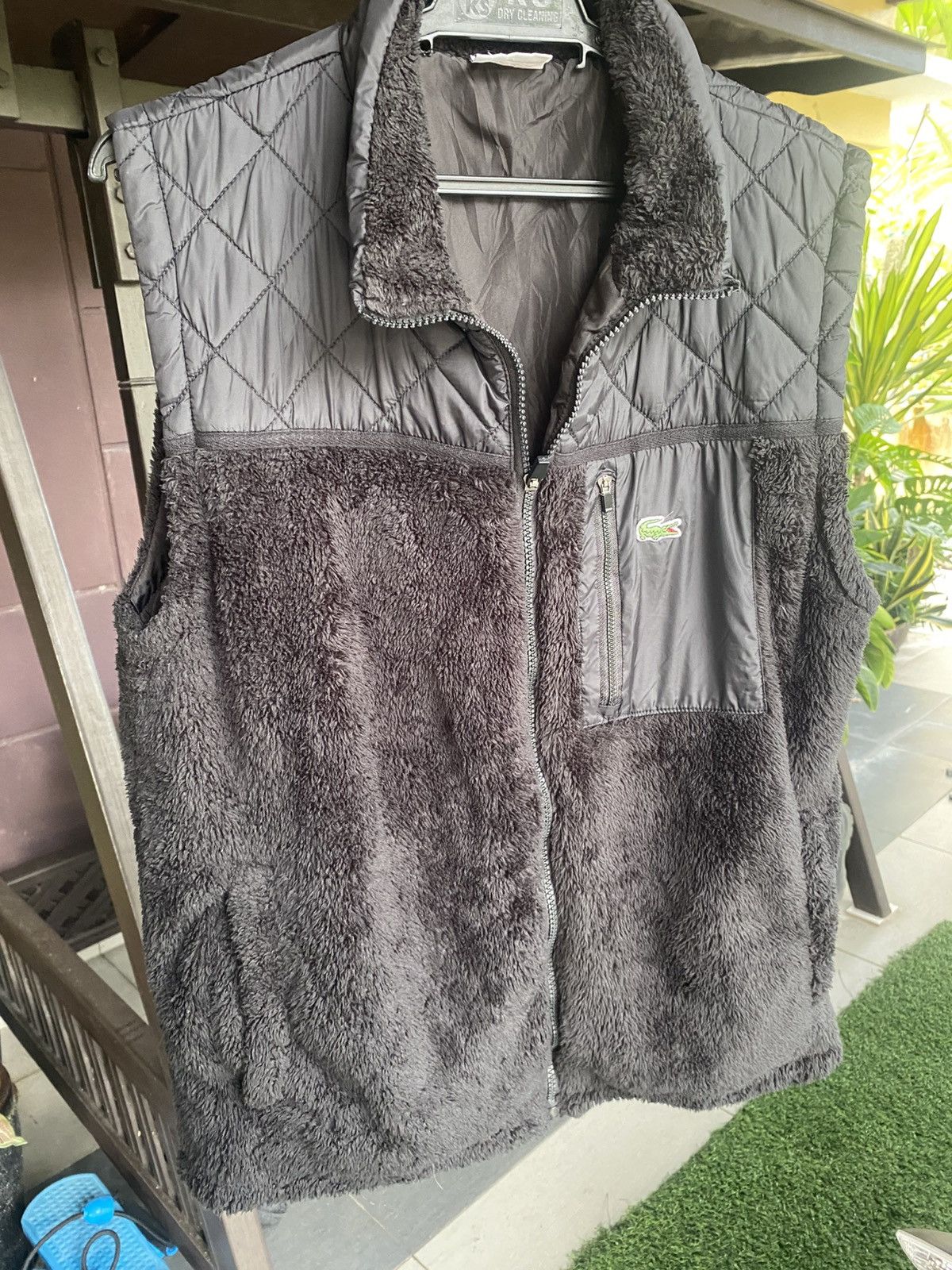 Lacoste Lacoste Black Vest Size US S / EU 44-46 / 1 - 1 Thumbnail