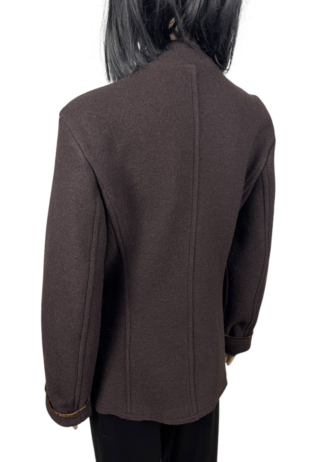 Bogner Bogner Virgin Wool Knit Jacket Womens size US10 Size L / US 10 / IT 46 - 10 Thumbnail