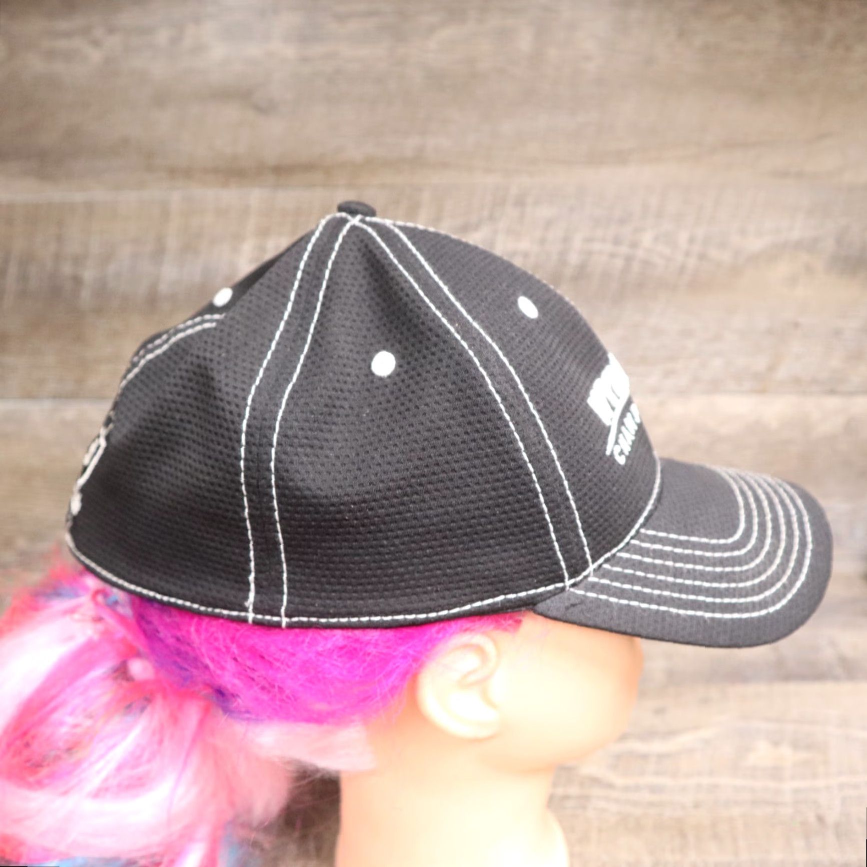 Good American VINTAGE Wyndham Championship Hat Baseball Cap Unisex Adjustable Cotton Black Golf College 2020s Size ONE SIZE - 3 Thumbnail