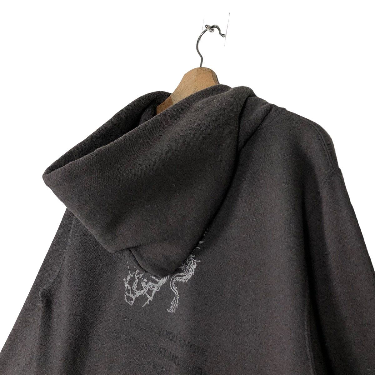 Japanese Brand 90’s Vtg Hoodie Pull Over Punk Design Inspire Chrome Hearts Size US M / EU 48-50 / 2 - 11 Thumbnail