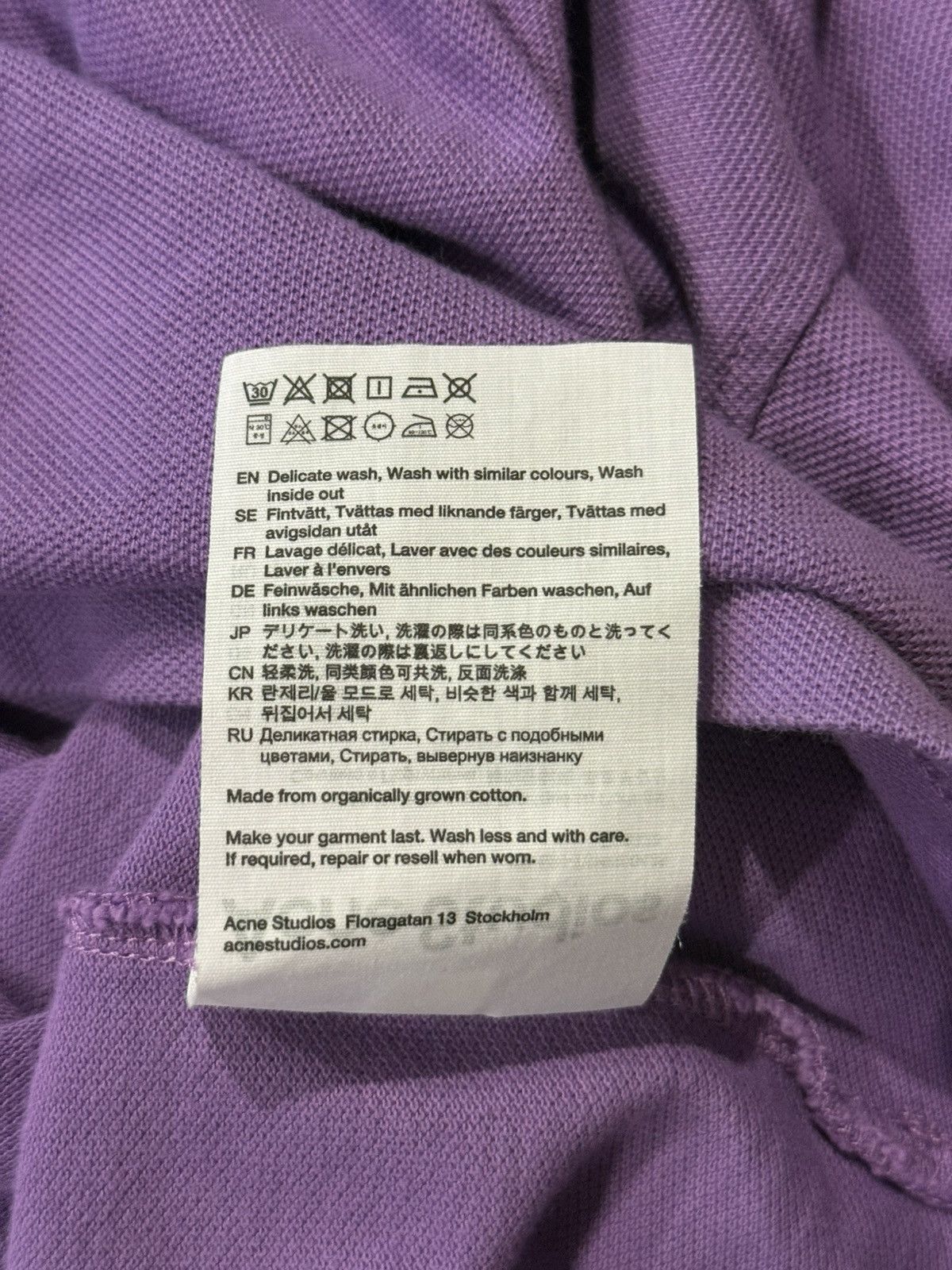 Acne Studios Acne Studios Polo T-shirt Size US L / EU 52-54 / 3 - 5 Thumbnail
