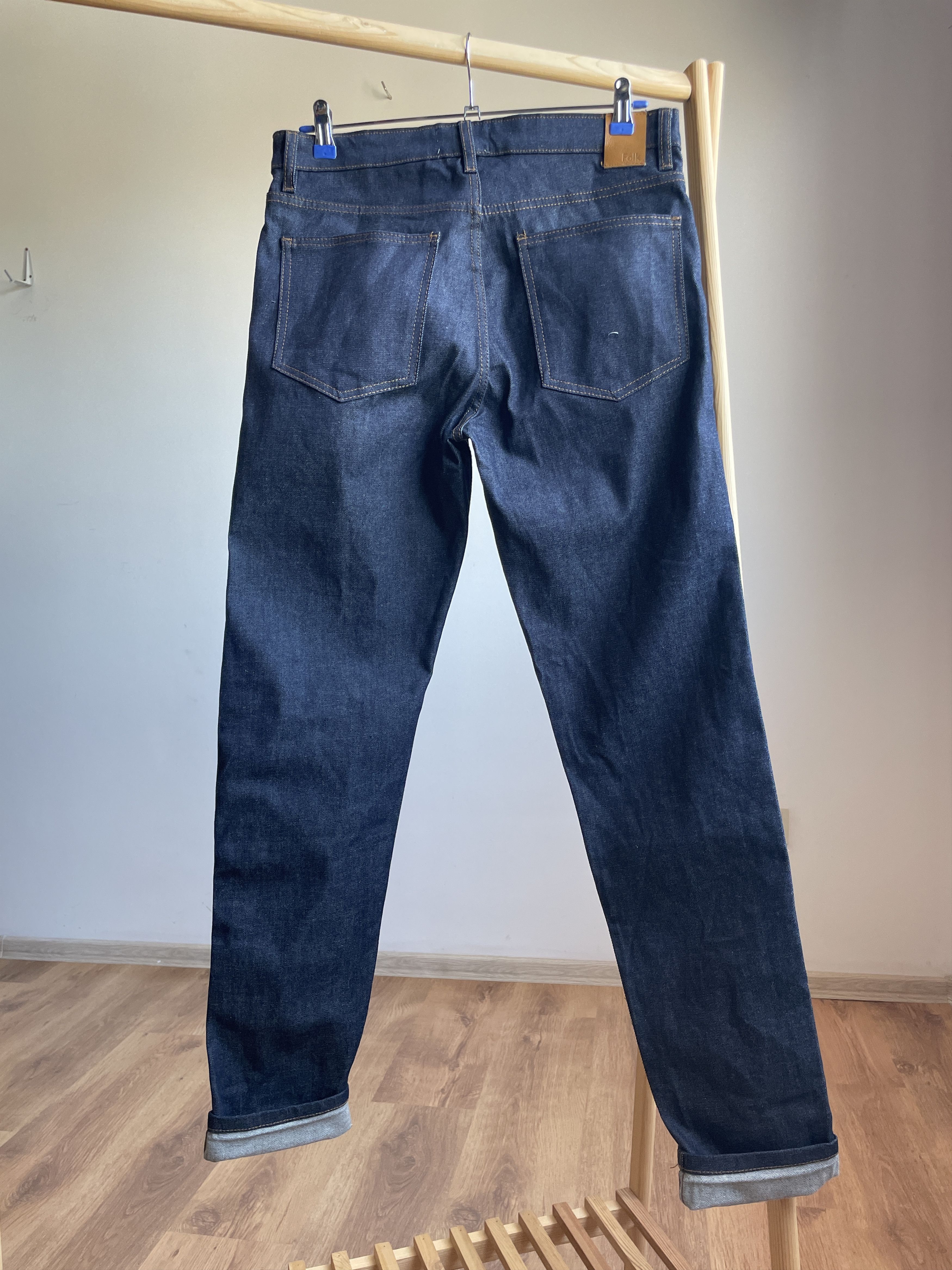 Folk Folk Raw Selvedge Slim Denim Size 32 Size US 32 / EU 48 - 2 Thumbnail