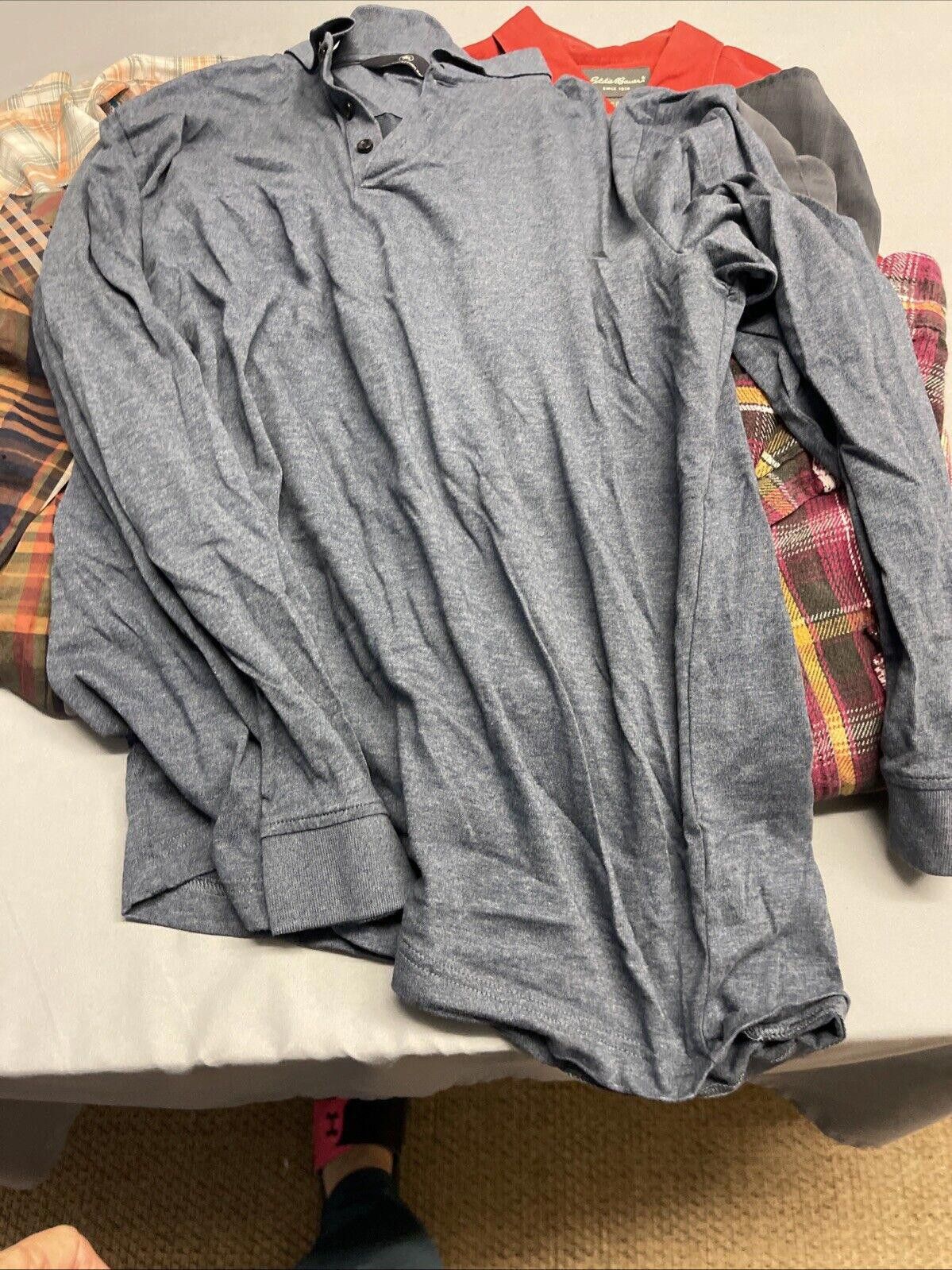 Designer Lot Of 6 Designer Mens Shirts, Large, Spotless! Size US L / EU 52-54 / 3 - 8 Thumbnail