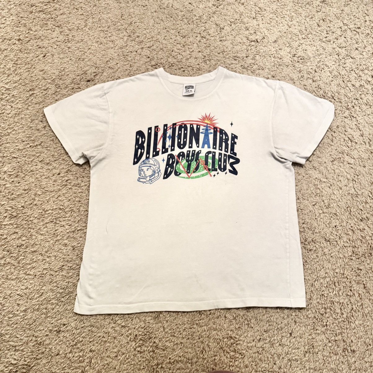 Billionaire Boys Club Billionaire Boys Club White Classic Logo Tee XL Size US XL / EU 56 / 4 - 5 Thumbnail