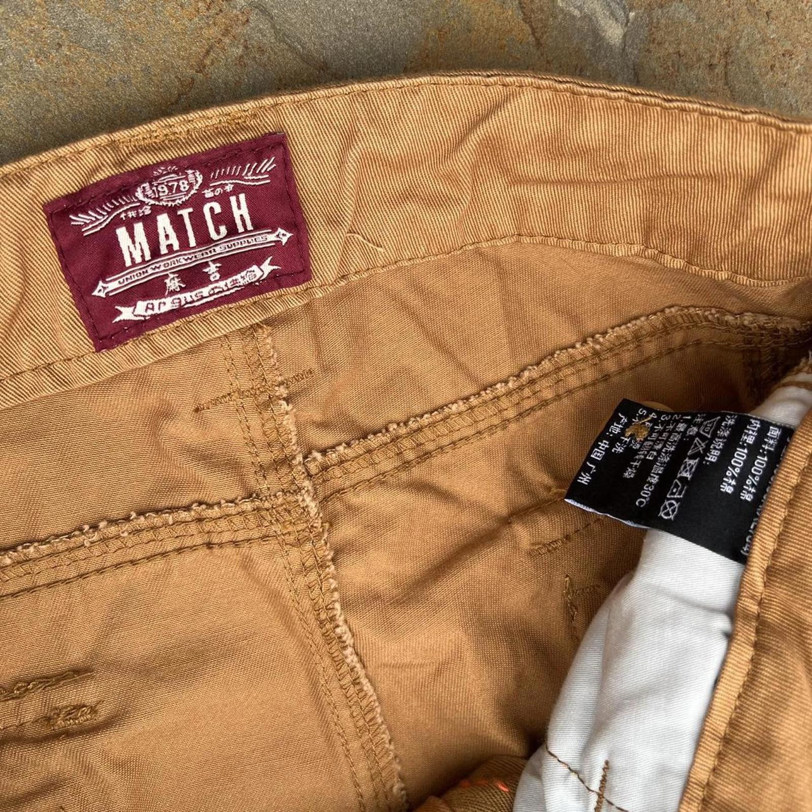 Other Tan Brown Quad Pocket Cargo Utility Pants Size US 34 / EU 50 - 3 Thumbnail