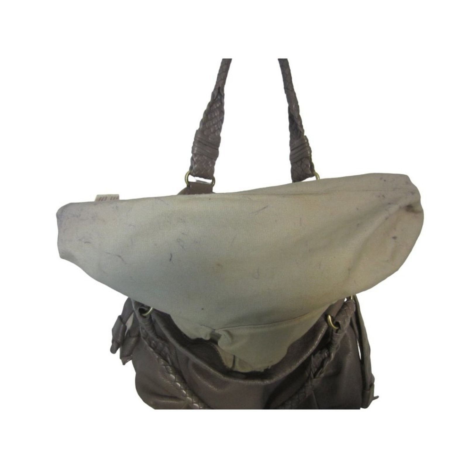 Elliott Boho Chic Slouchy Brown Leather Hobo Shoulder Bag Size ONE SIZE - 5 Thumbnail