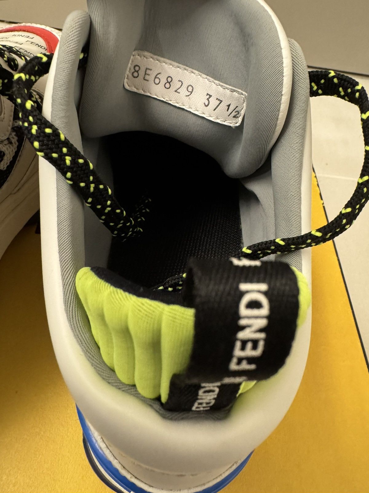 Fendi Fendi T-Rex Sneakers 37.5 US 7.5 Leather Mesh Multicolor Size US 7.5 / IT 37.5 - 9 Thumbnail