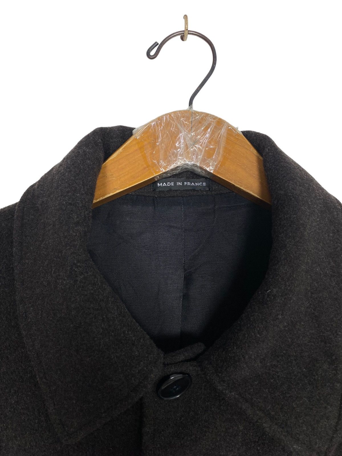 agnes b. Rare‼️ Vintage Agnes B Wool Coat Jacket Made in France Size US L / EU 52-54 / 3 - 6 Thumbnail