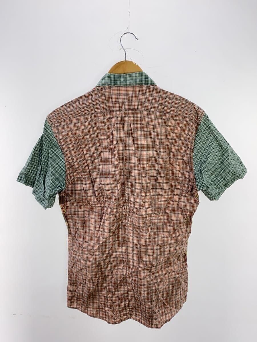 Dries Van Noten Reconstructed Plaid Short Sleeve Button Shirt Size US S / EU 44-46 / 1 - 2 Thumbnail