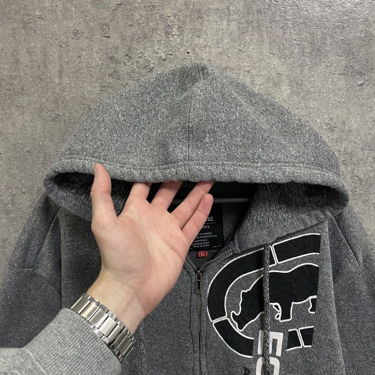 Ecko Unltd. Vintage Big Logo Rare Skate Rap Ecko Unltd Zip Hoodie Size US XL / EU 56 / 4 - 7 Thumbnail