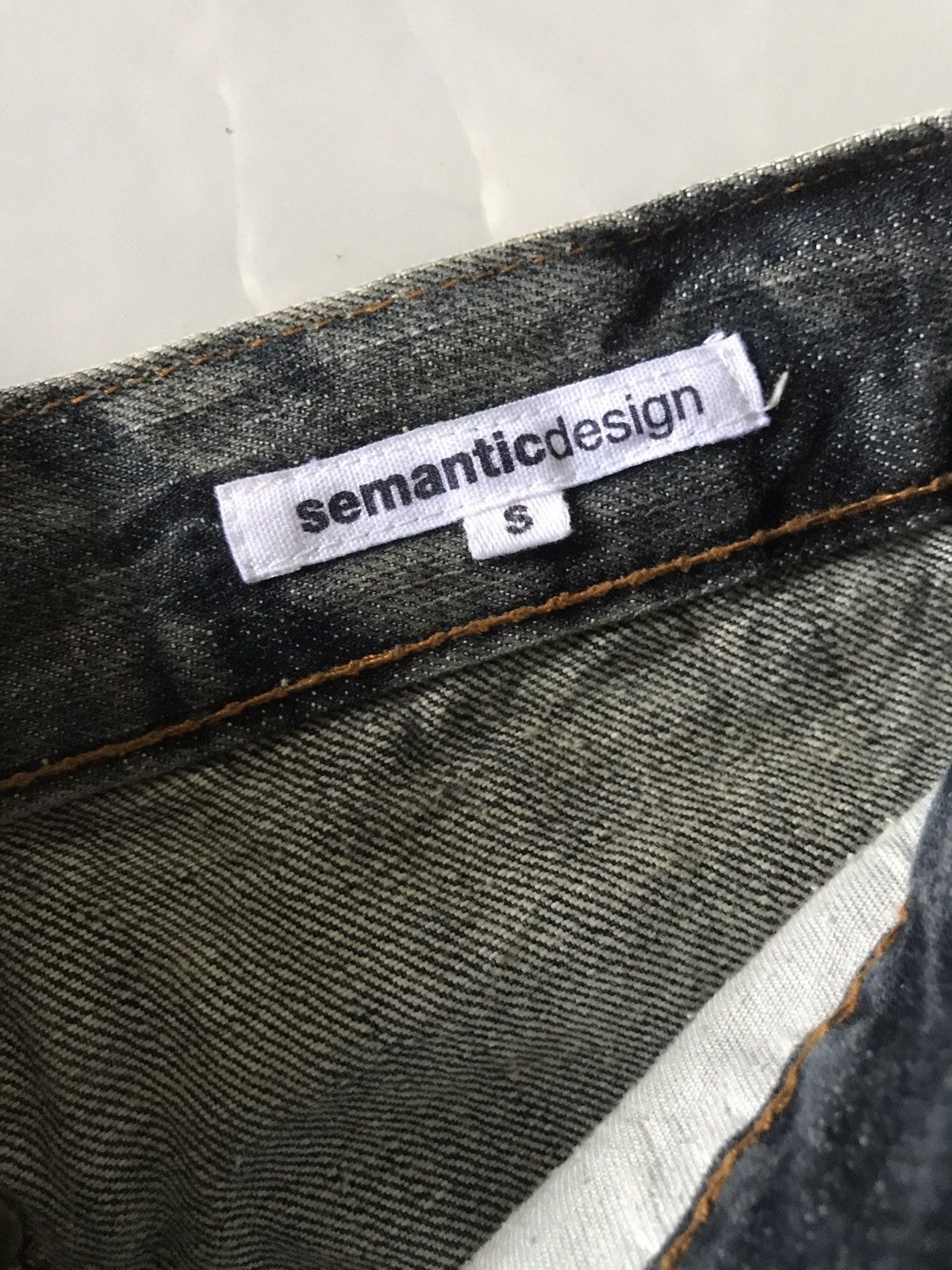 Other SEMANTIC DESIGN RIPPED JEANS Size 29" - 9 Thumbnail