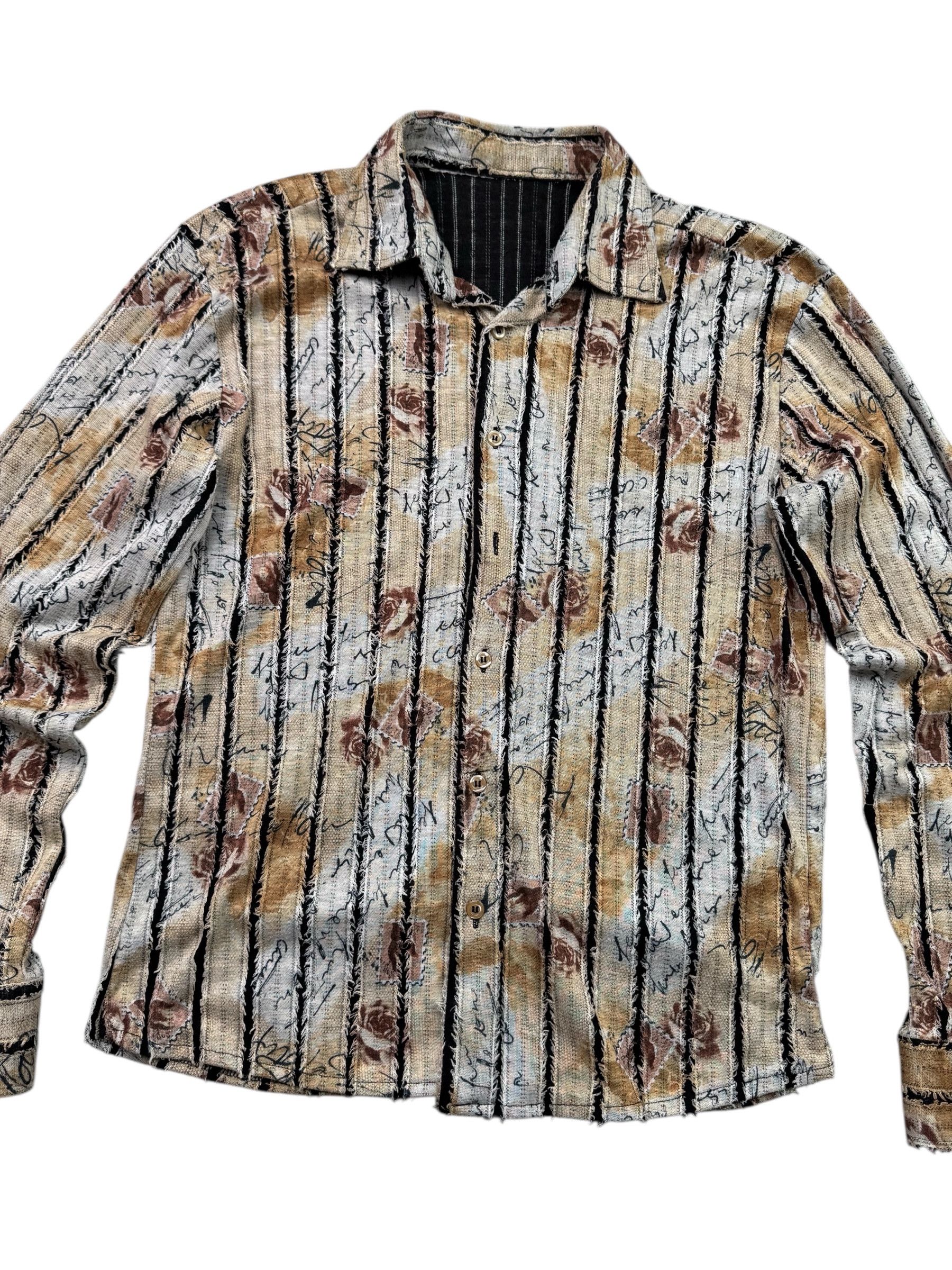Vintage Vintage Distressed Shirt W322(V9) Size US M / EU 48-50 / 2 - 2 Thumbnail