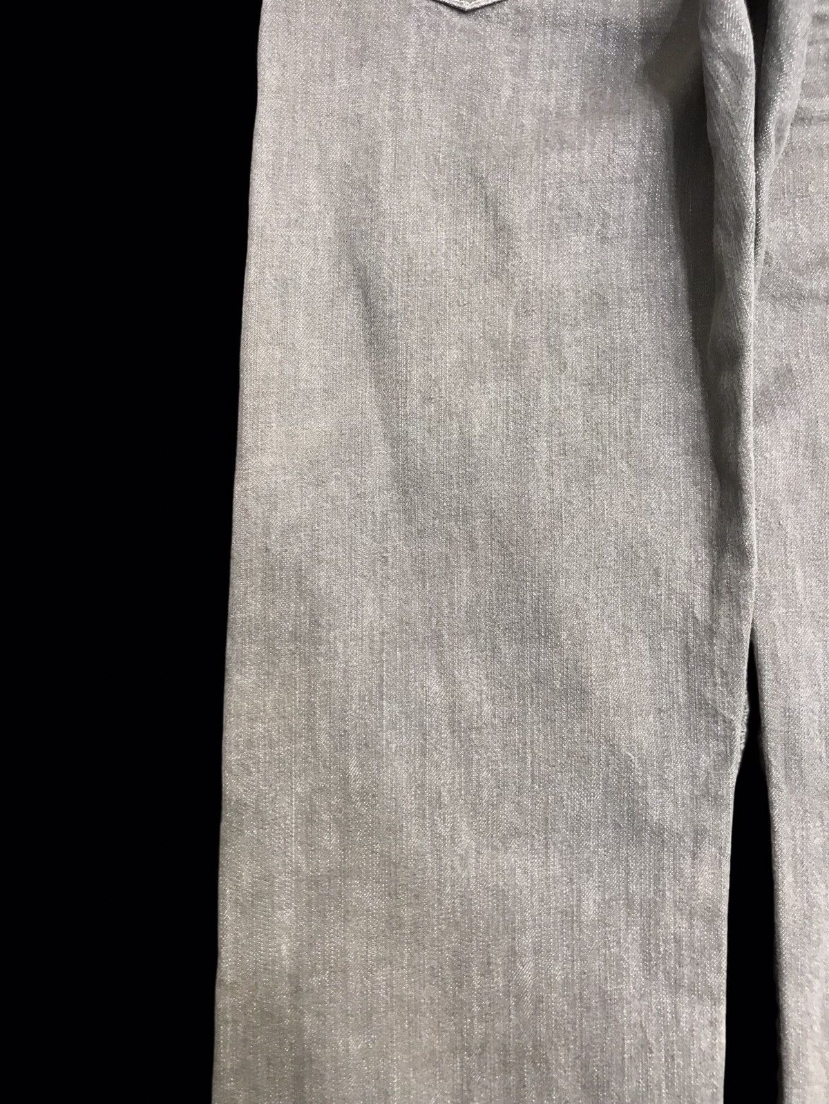 Japanese Brand 💥90s Style💥MODEST GOVERN REGULAR GREY JAPAN DENIM F400 Size US 29 - 13 Thumbnail