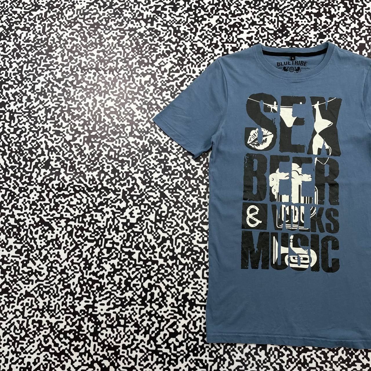 Vintage Vintage Y2K Humor Sex Beer Volks Music Art 90s Style T-shirt Size US S / EU 44-46 / 1 - 2 Thumbnail