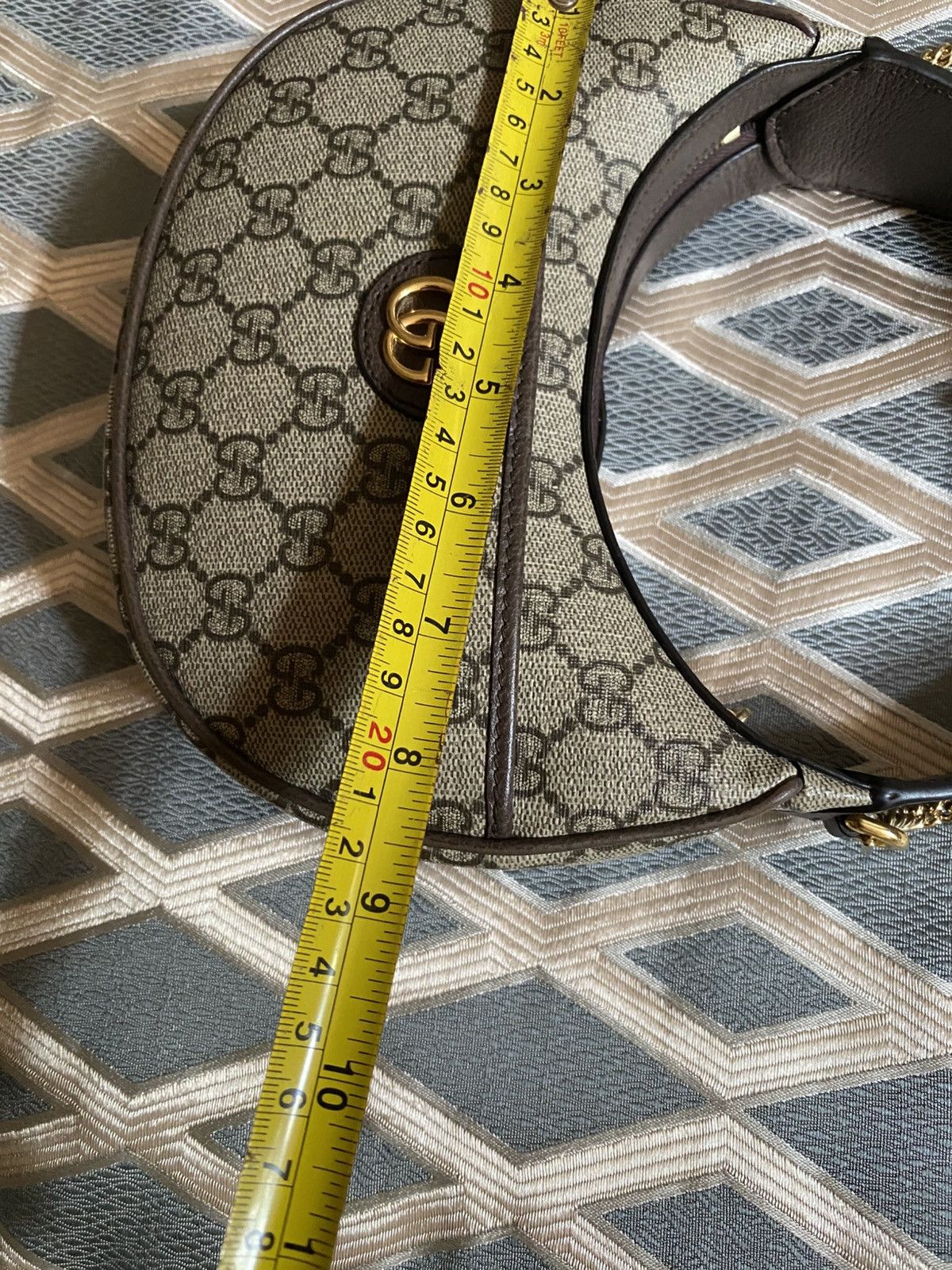 Gucci Gucci mini sac porté épaule Ophidia GG Size ONE SIZE - 12 Thumbnail